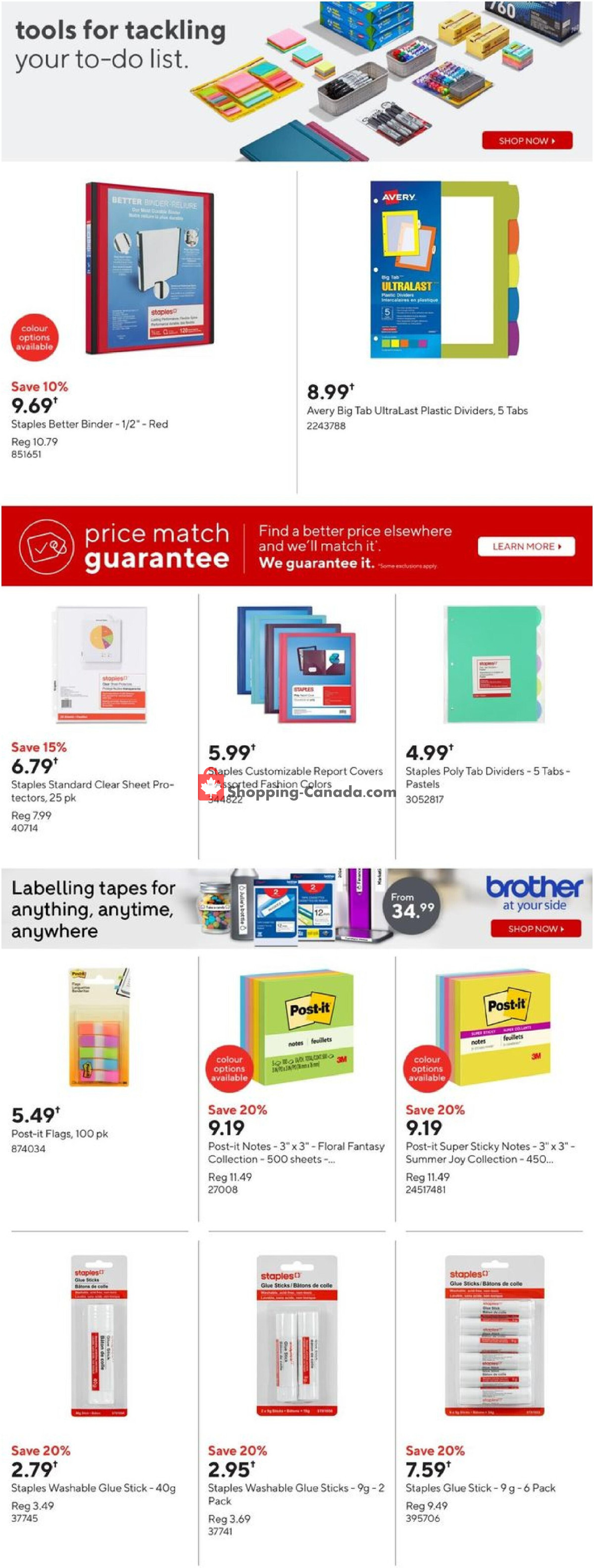 Staples flyer from Wednesday May 22, 2024 to Tuesday May 28, 2024 - page 20