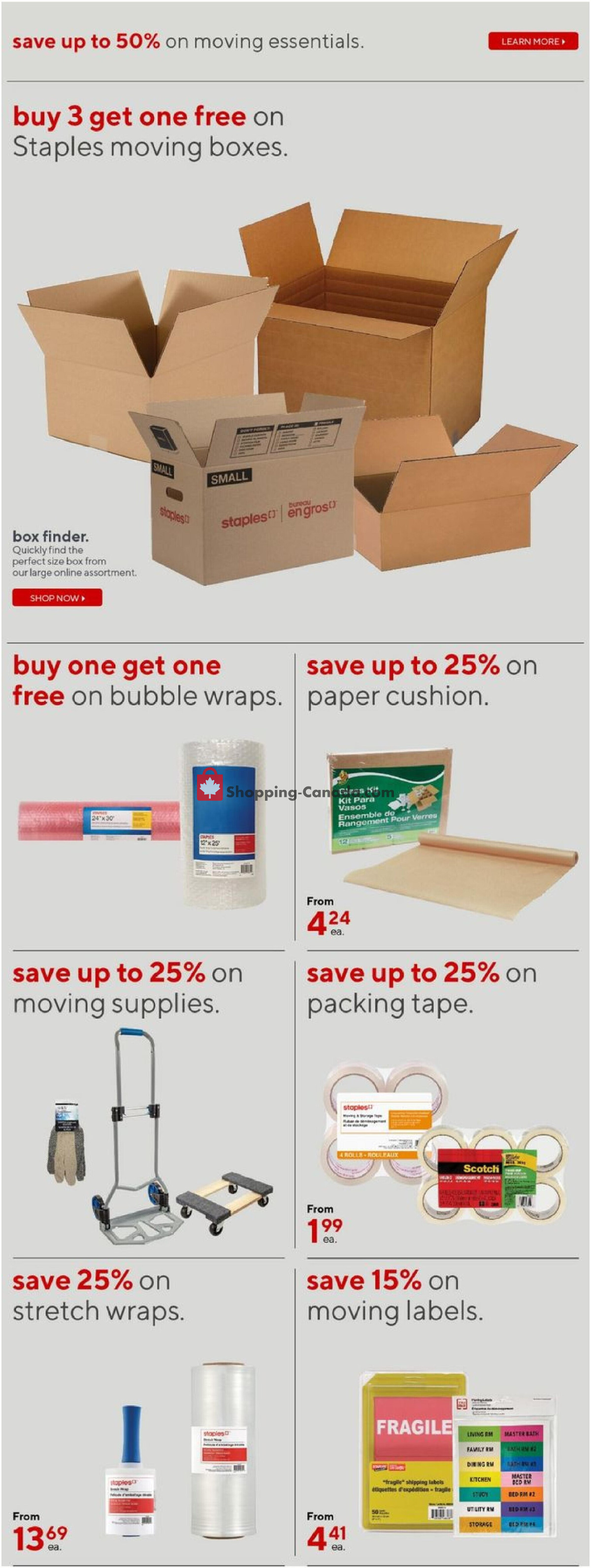 Staples flyer from Wednesday May 22, 2024 to Tuesday May 28, 2024 - page 4