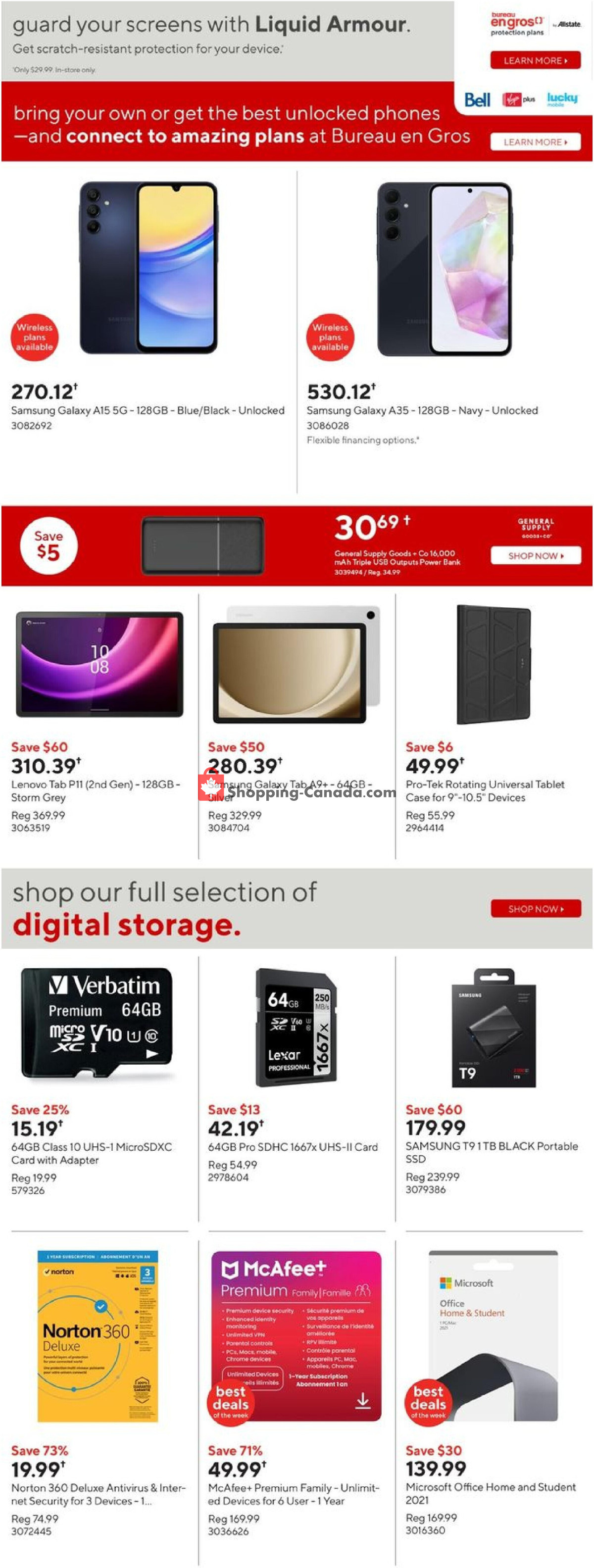 Staples flyer from Wednesday May 22, 2024 to Tuesday May 28, 2024 - page 9