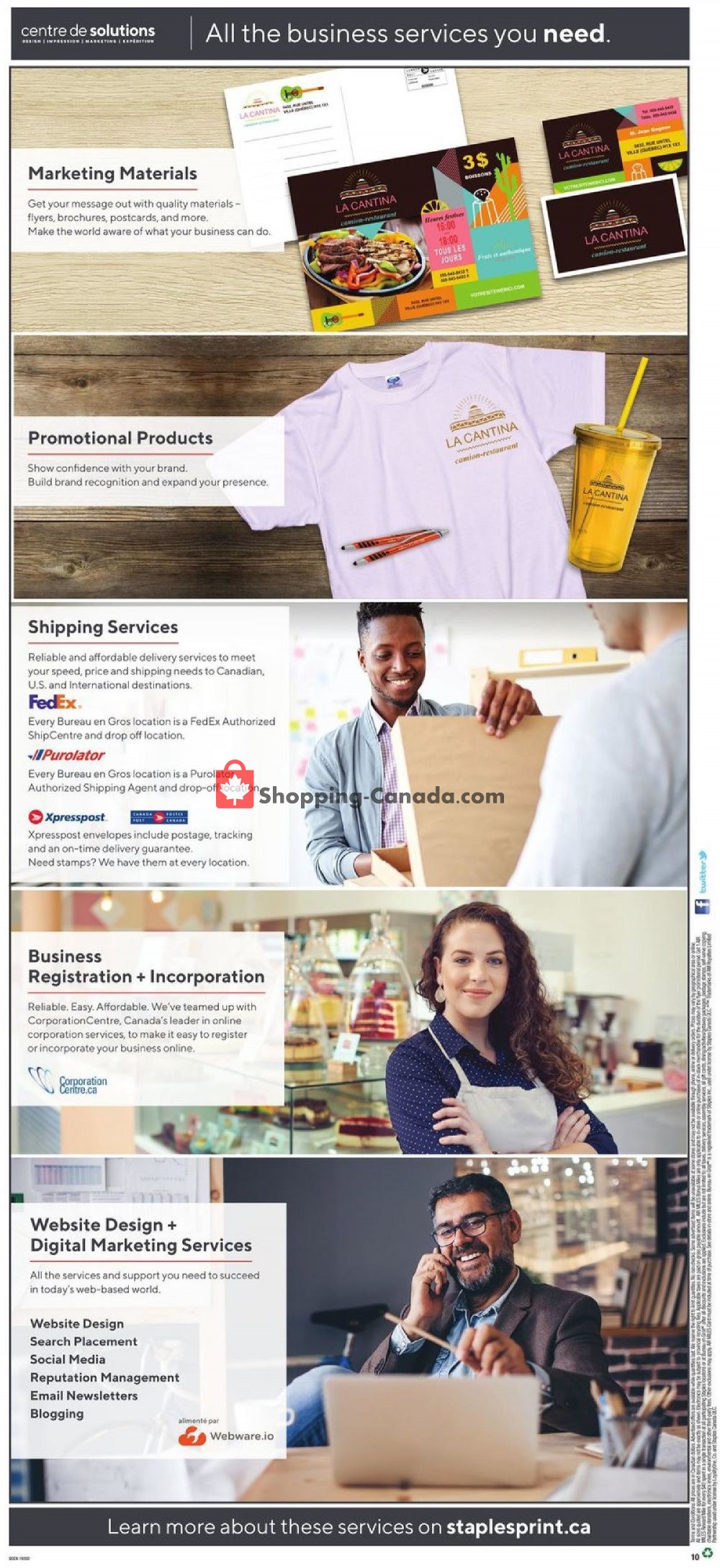 Staples flyer from Wednesday October 9, 2019 to Tuesday October 15, 2019 - page 11