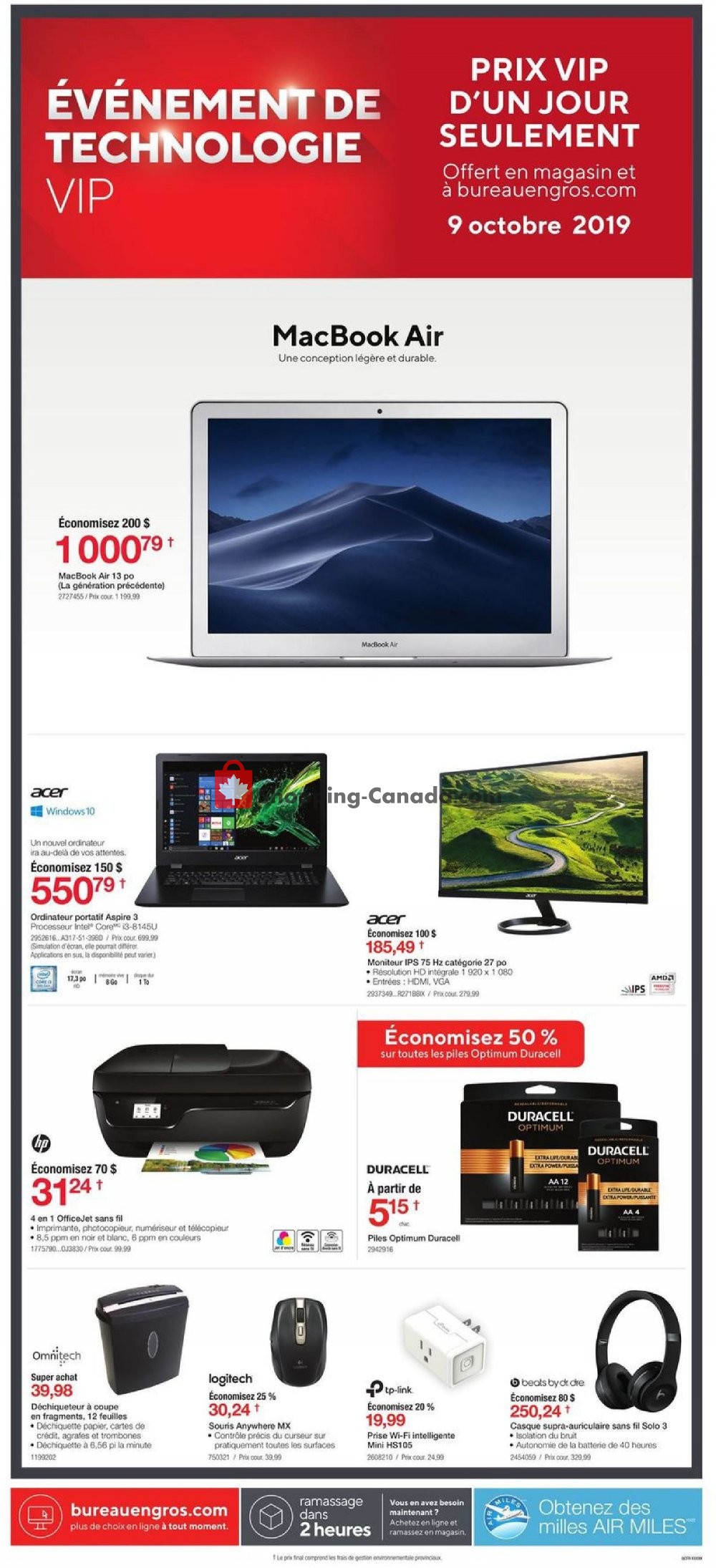 Staples flyer from Wednesday October 9, 2019 to Tuesday October 15, 2019 - page 2