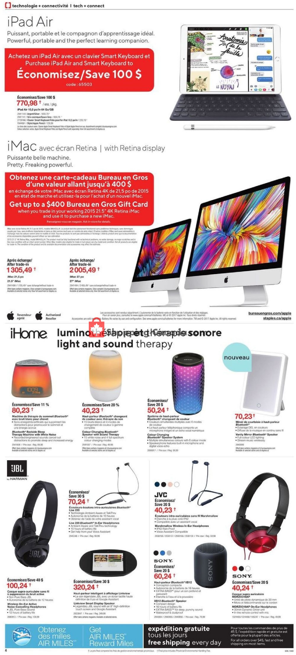 Staples flyer from Wednesday October 9, 2019 to Tuesday October 15, 2019 - page 5