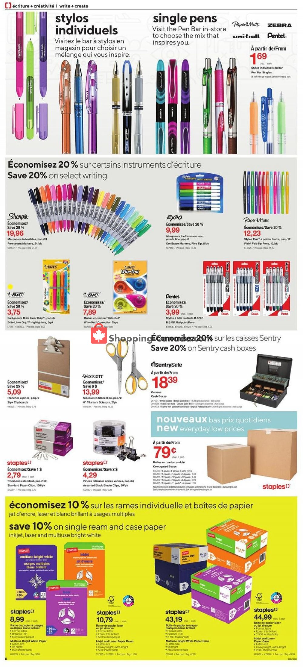 Staples flyer from Wednesday October 9, 2019 to Tuesday October 15, 2019 - page 9
