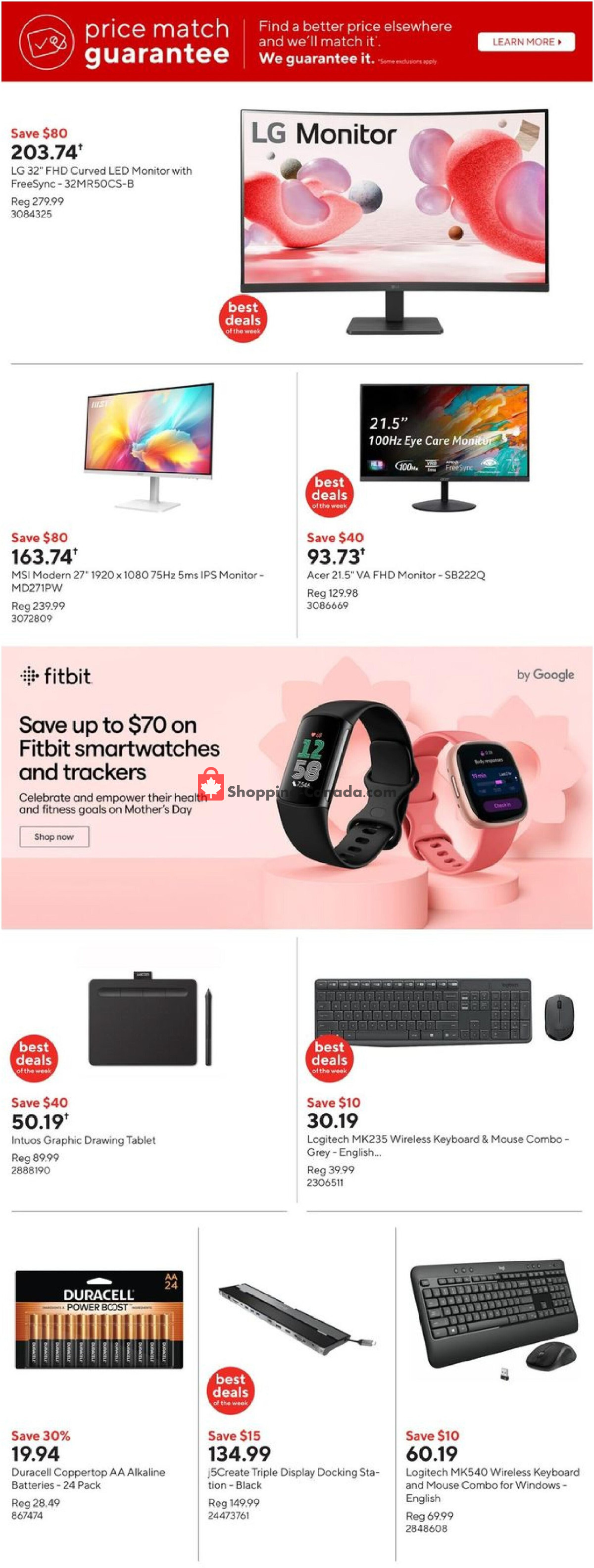 Staples flyer from Wednesday May 1, 2024 to Tuesday May 7, 2024 - page 12