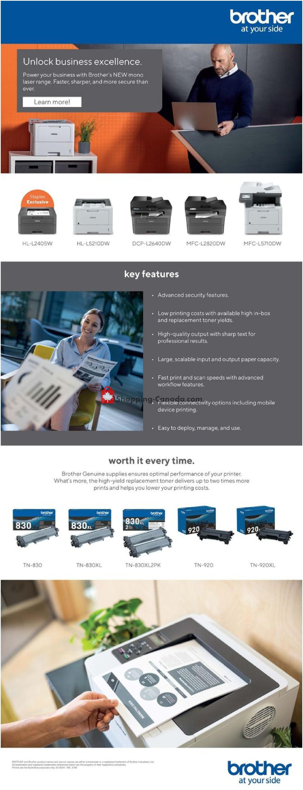 Staples flyer from Wednesday May 1, 2024 to Tuesday May 7, 2024 - page 26