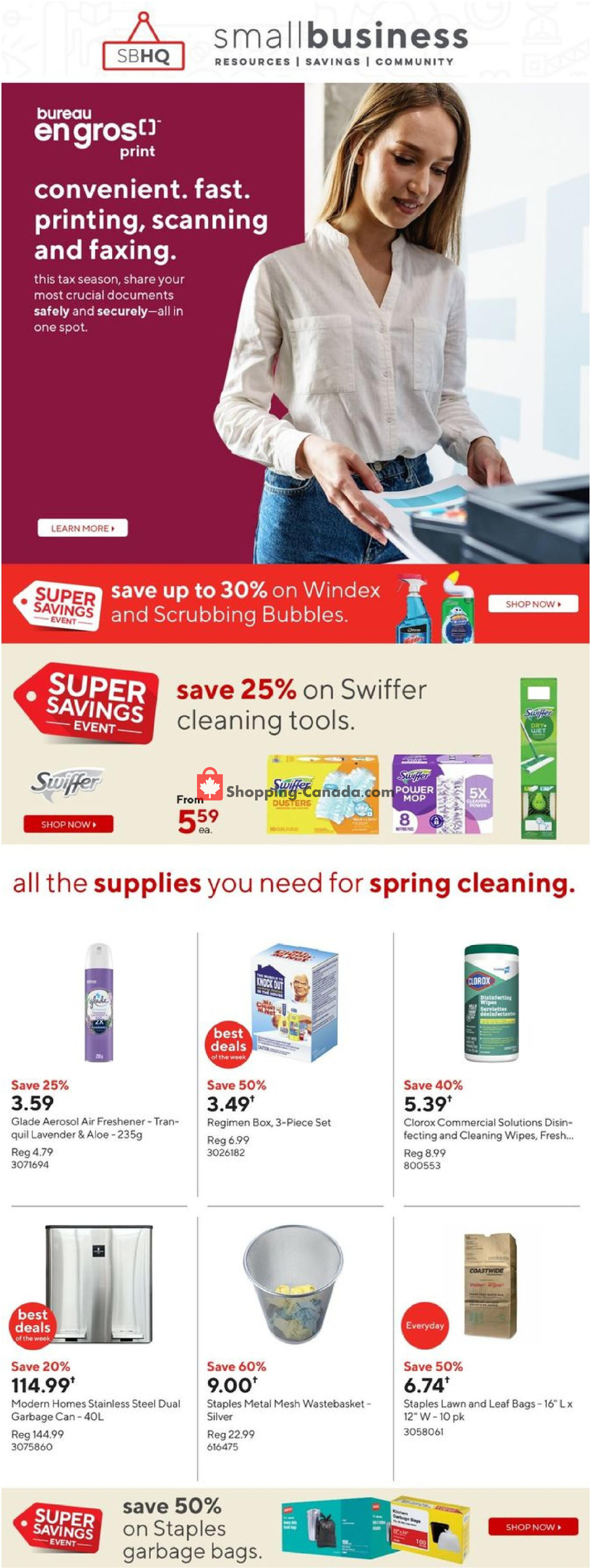 Staples flyer from Wednesday May 1, 2024 to Tuesday May 7, 2024 - page 7