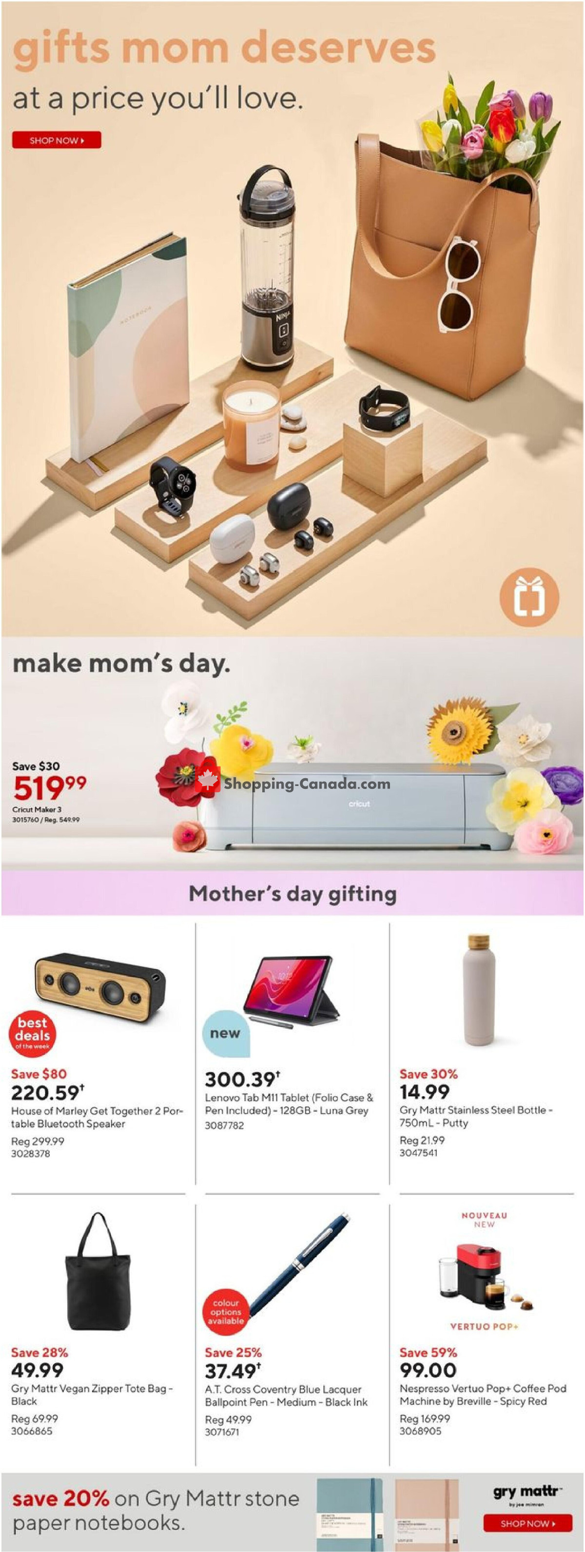 Staples flyer from Wednesday May 1, 2024 to Tuesday May 7, 2024 - page 8