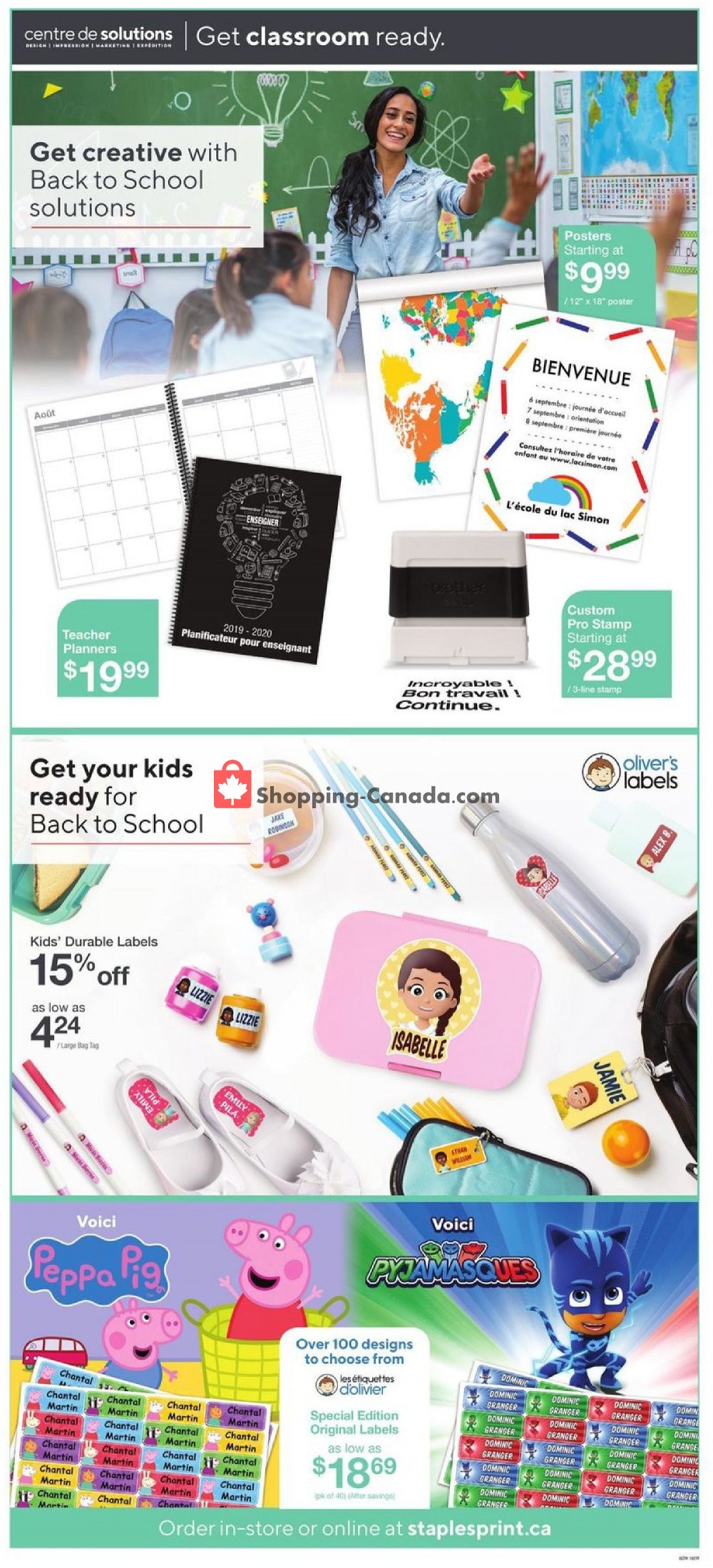 Staples flyer from Wednesday August 7, 2019 to Tuesday August 13, 2019 - page 11