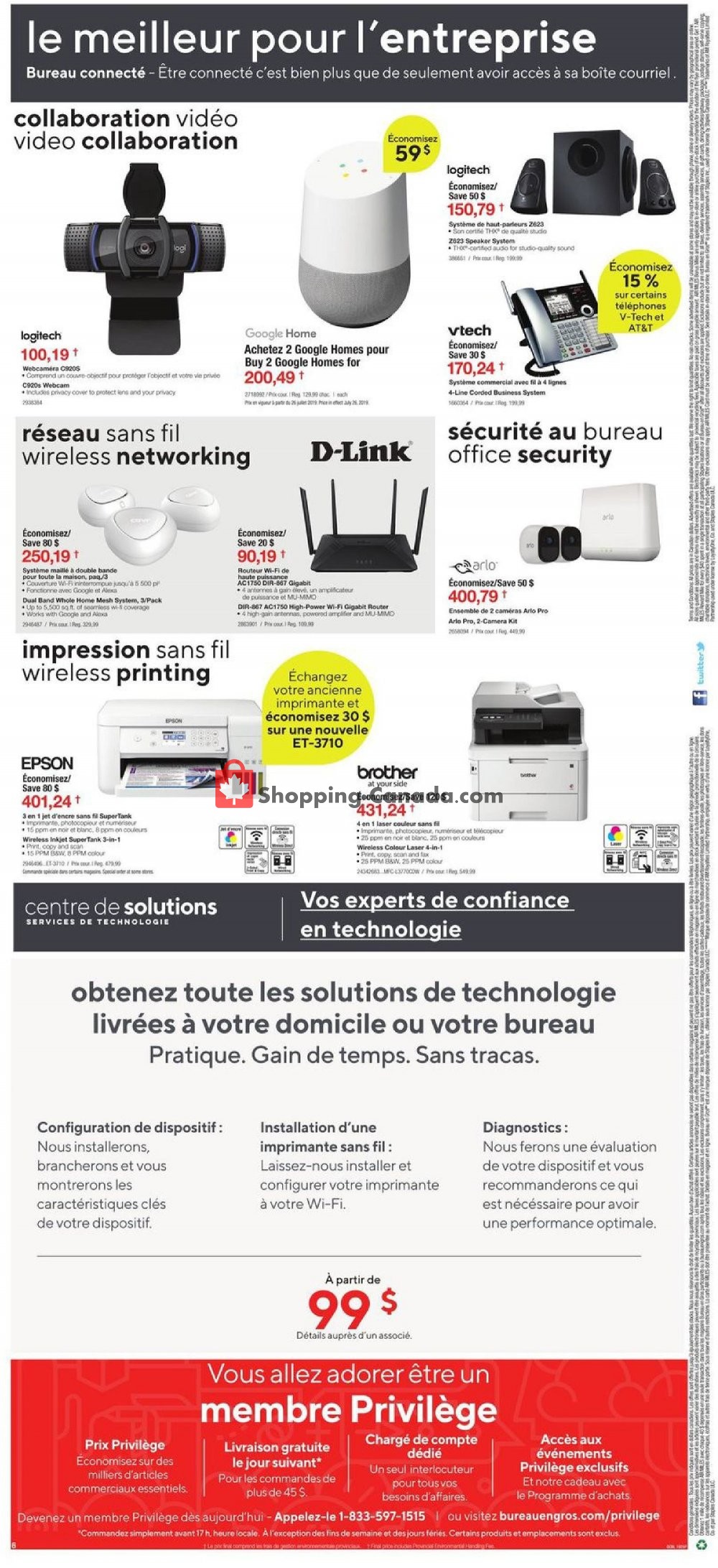 Staples flyer from Wednesday July 24, 2019 to Tuesday July 30, 2019 - page 6