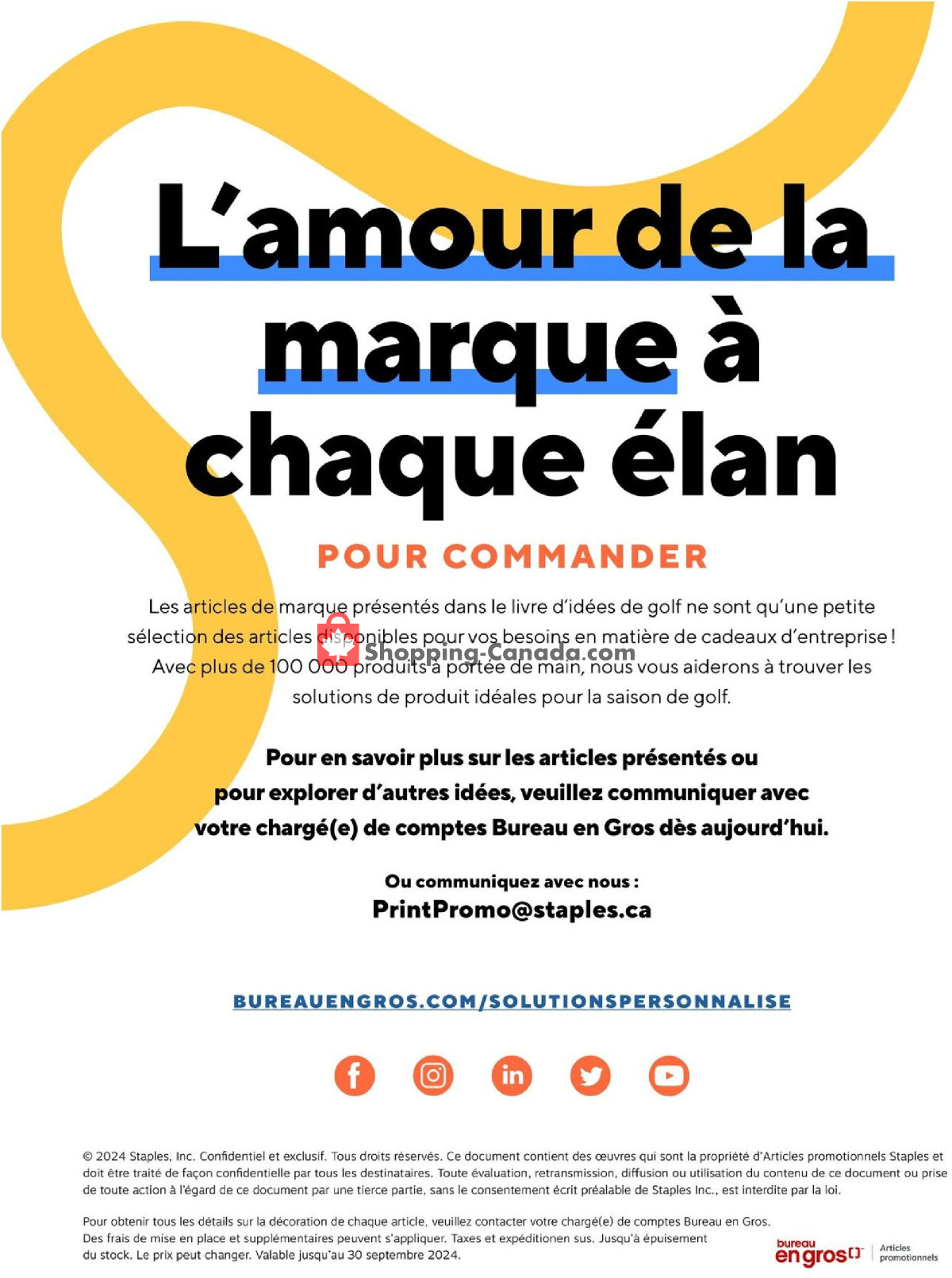 Staples flyer from Thursday February 22, 2024 to Monday September 30, 2024 - page 24