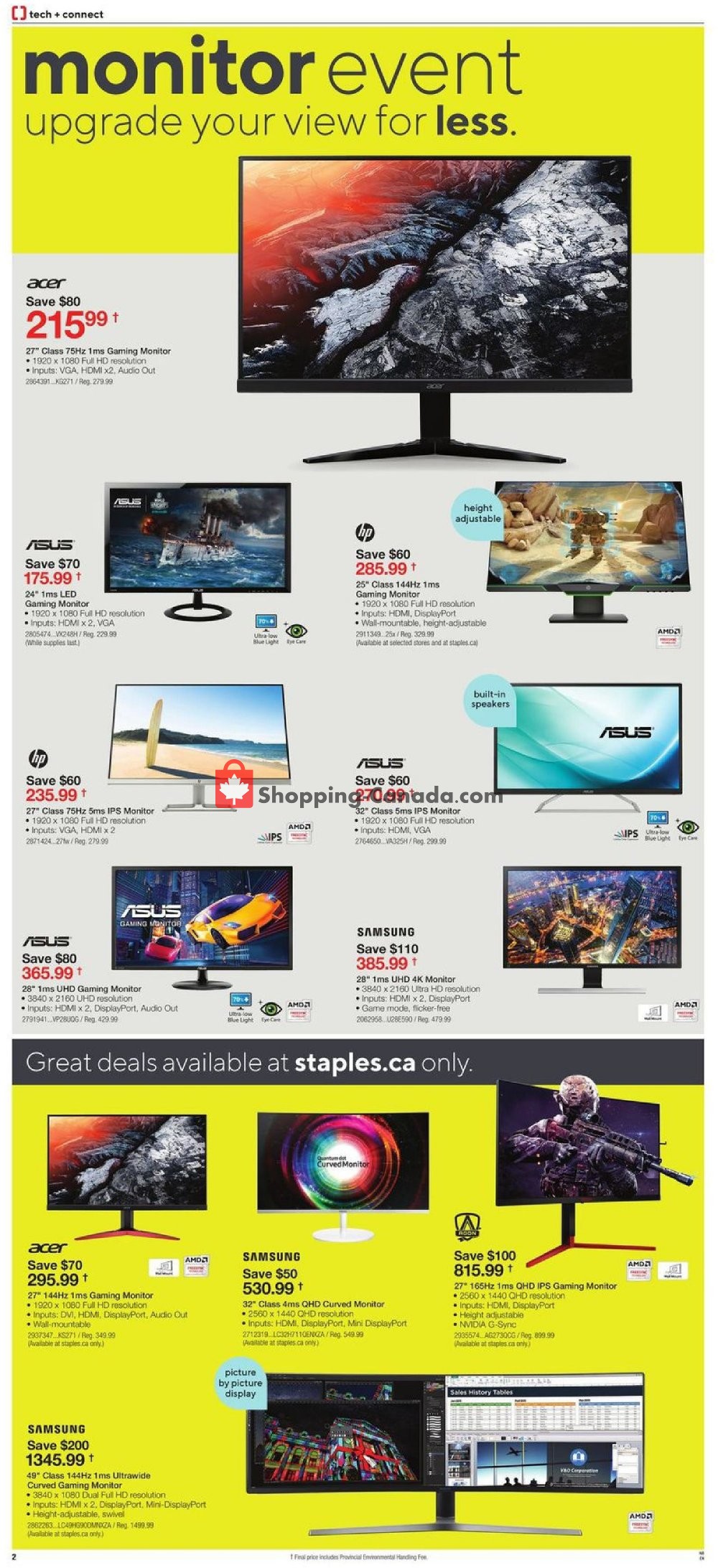 Staples flyer from Wednesday May 8, 2019 to Tuesday May 14, 2019 - page 2