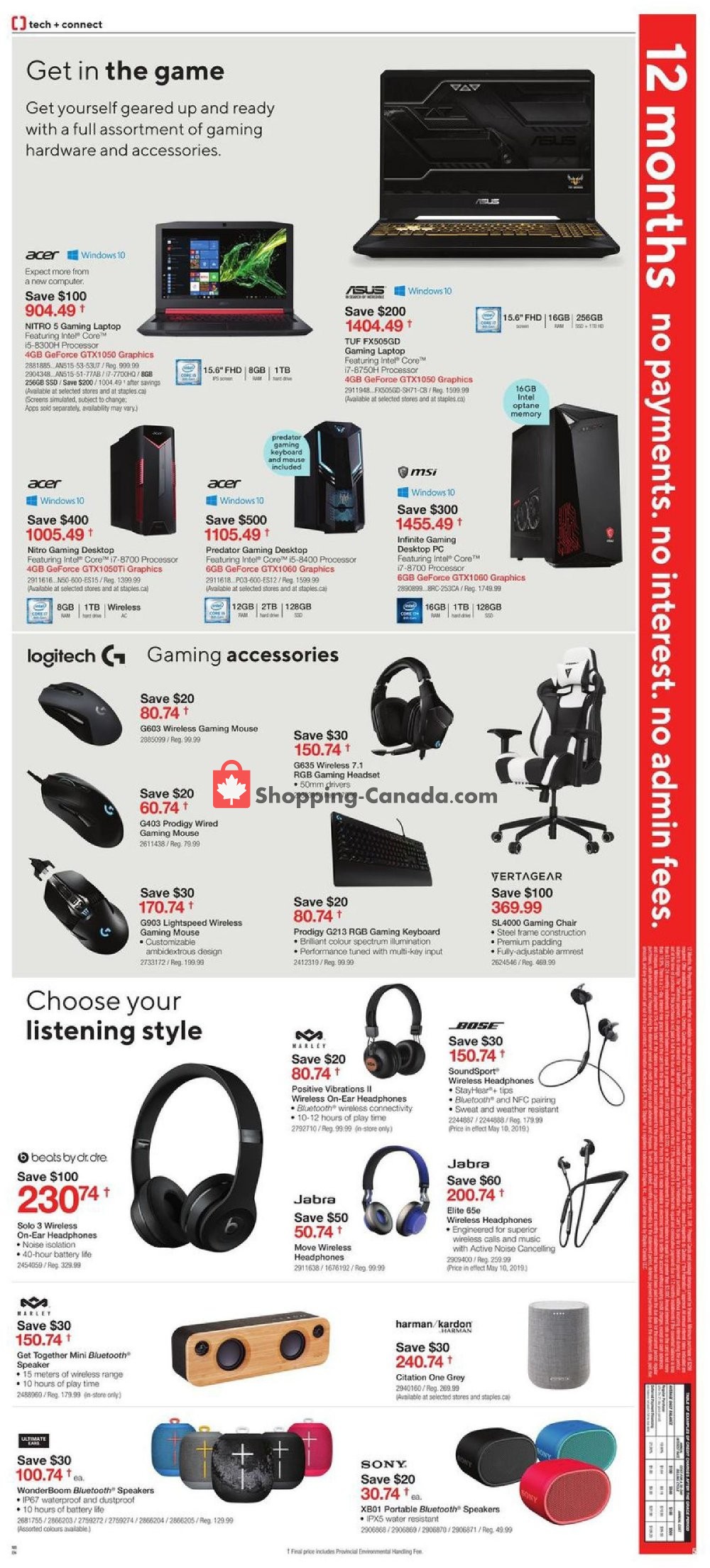 Staples flyer from Wednesday May 8, 2019 to Tuesday May 14, 2019 - page 5