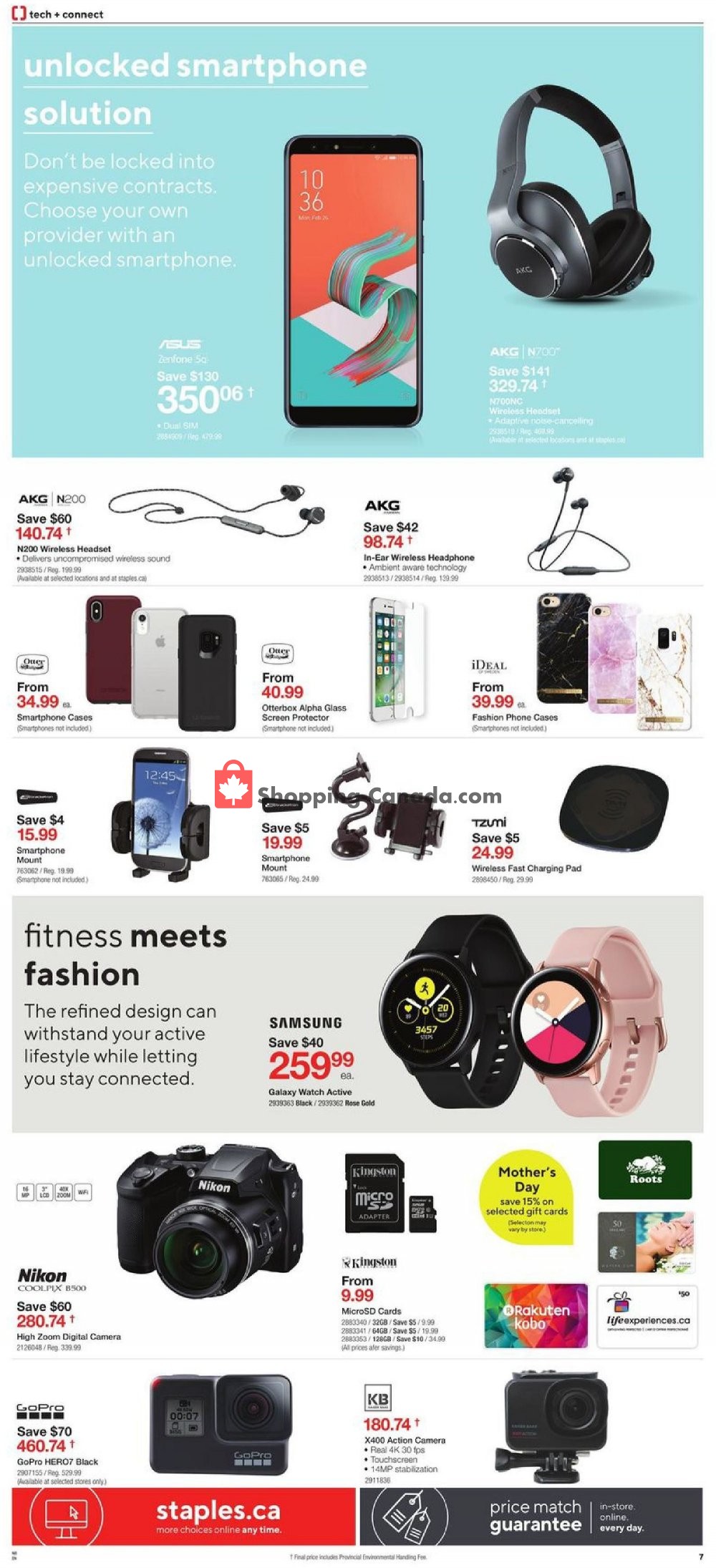 Staples flyer from Wednesday May 8, 2019 to Tuesday May 14, 2019 - page 7