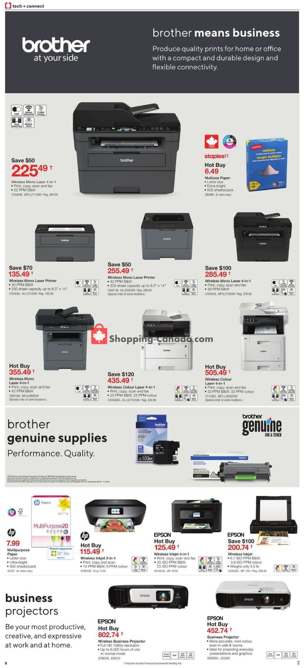 Staples flyer from Wednesday May 8, 2019 to Tuesday May 14, 2019 - page 8