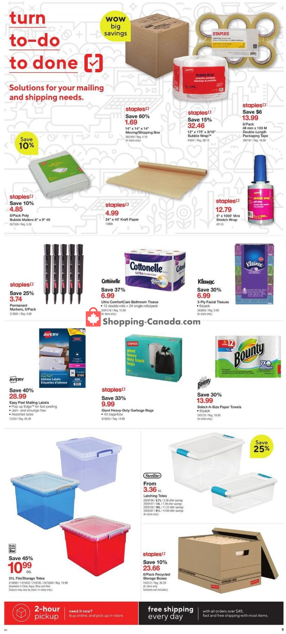 Staples flyer from Wednesday May 8, 2019 to Tuesday May 14, 2019 - page 9