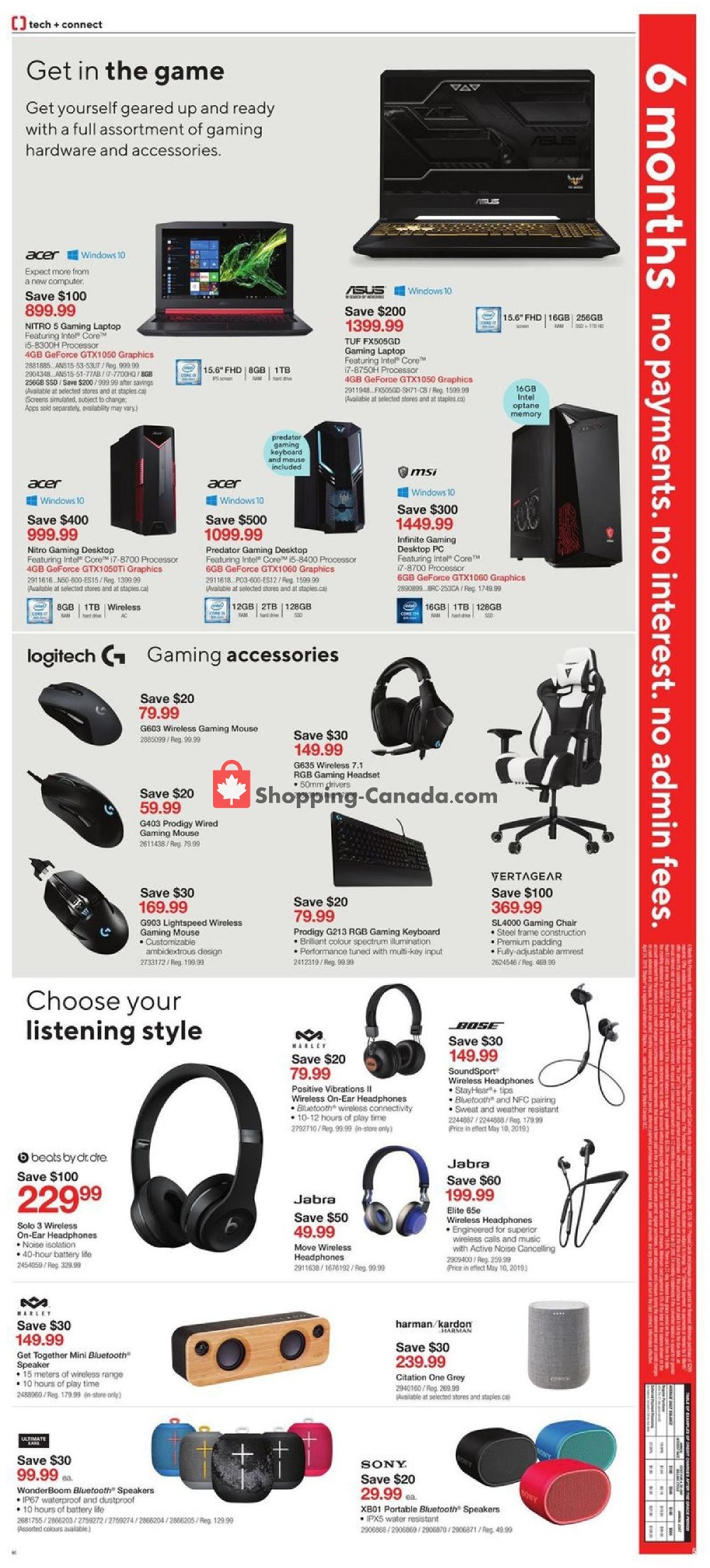 Staples flyer from Wednesday May 8, 2019 to Tuesday May 14, 2019 - page 5
