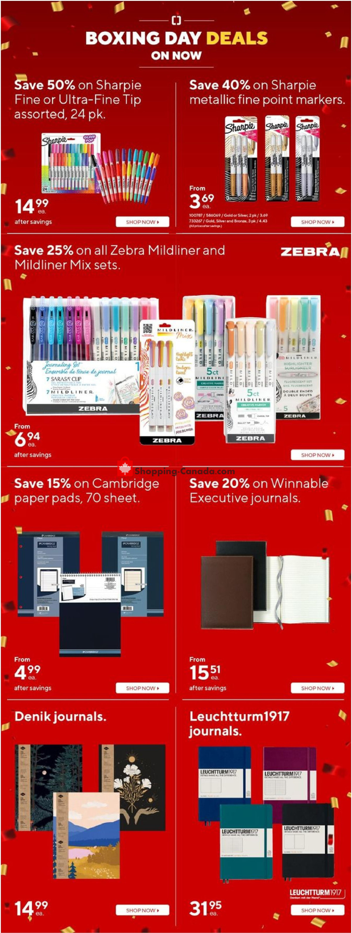 Staples flyer from Wednesday December 11, 2024 to Tuesday December 17, 2024 - page 24