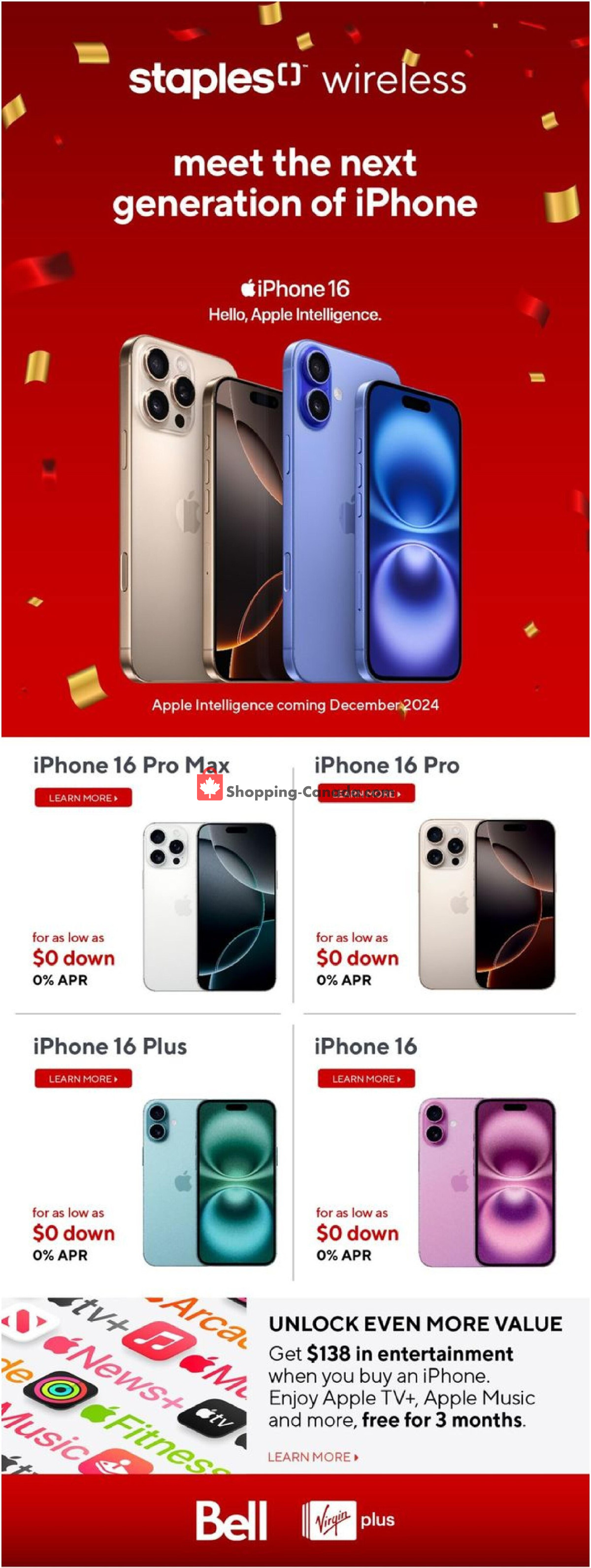 Staples flyer from Wednesday December 11, 2024 to Tuesday December 17, 2024 - page 9