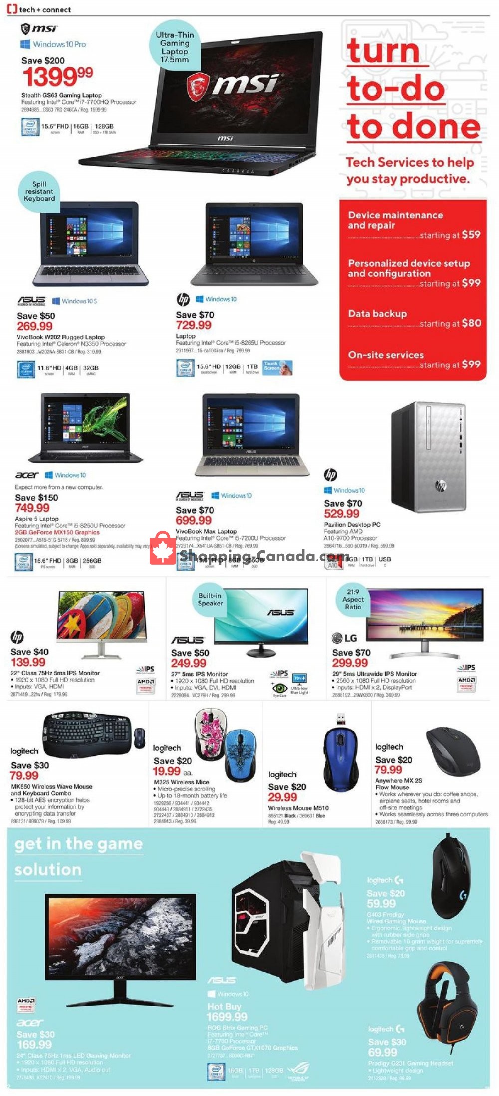 Staples flyer from Wednesday January 30, 2019 to Tuesday February 5, 2019 - page 2