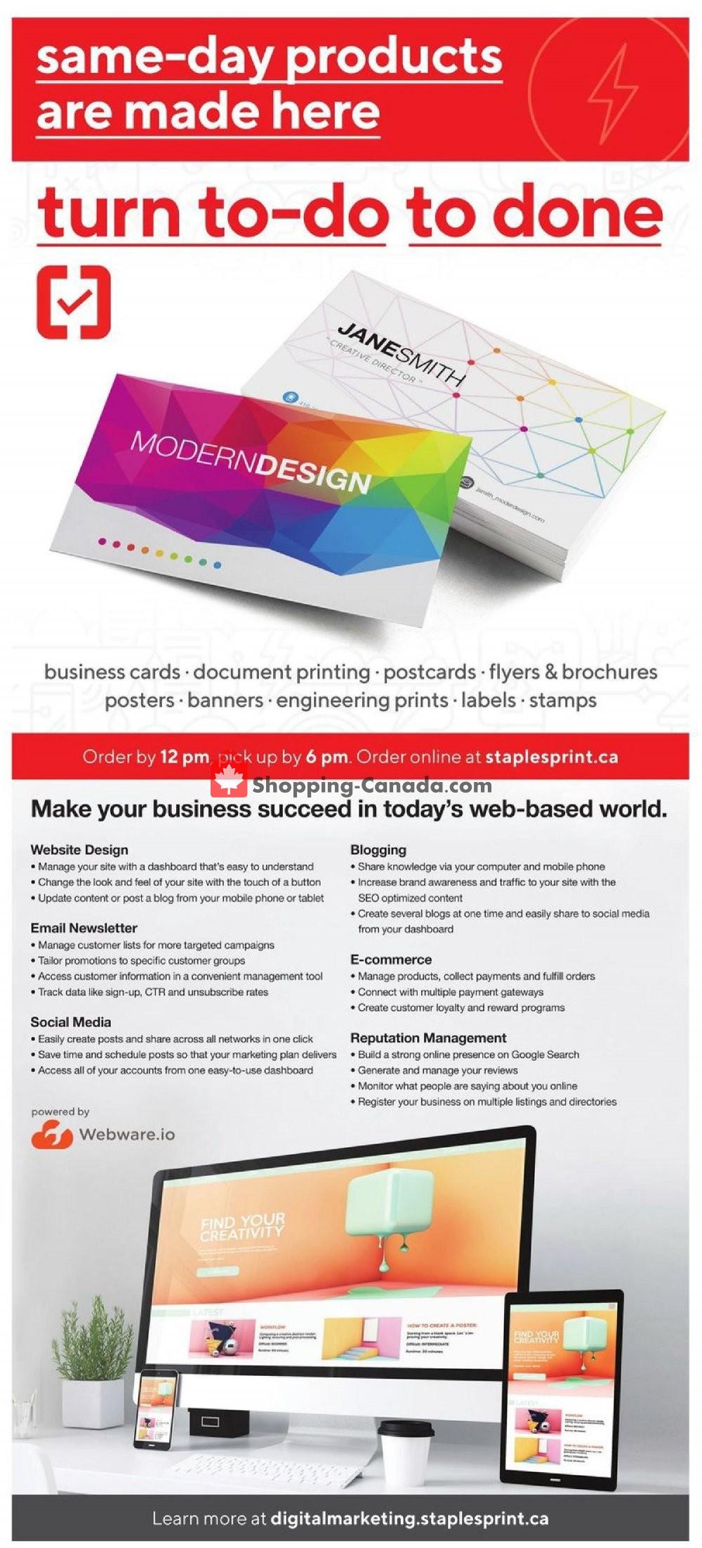 Staples flyer from Wednesday January 30, 2019 to Tuesday February 5, 2019 - page 10