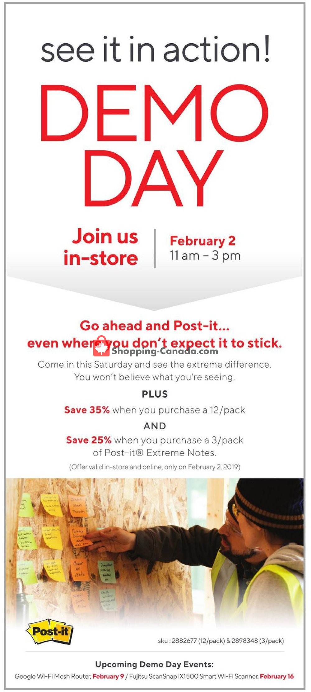 Staples flyer from Wednesday January 30, 2019 to Tuesday February 5, 2019 - page 7