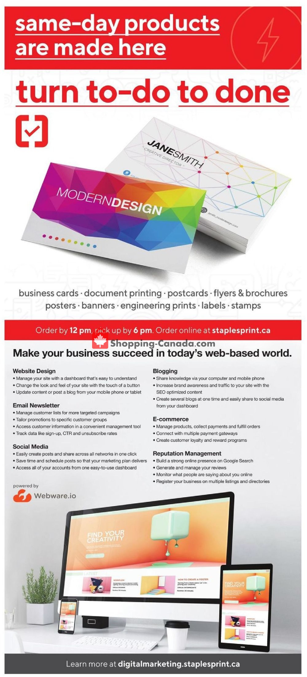 Staples flyer from Wednesday January 30, 2019 to Tuesday February 5, 2019 - page 9