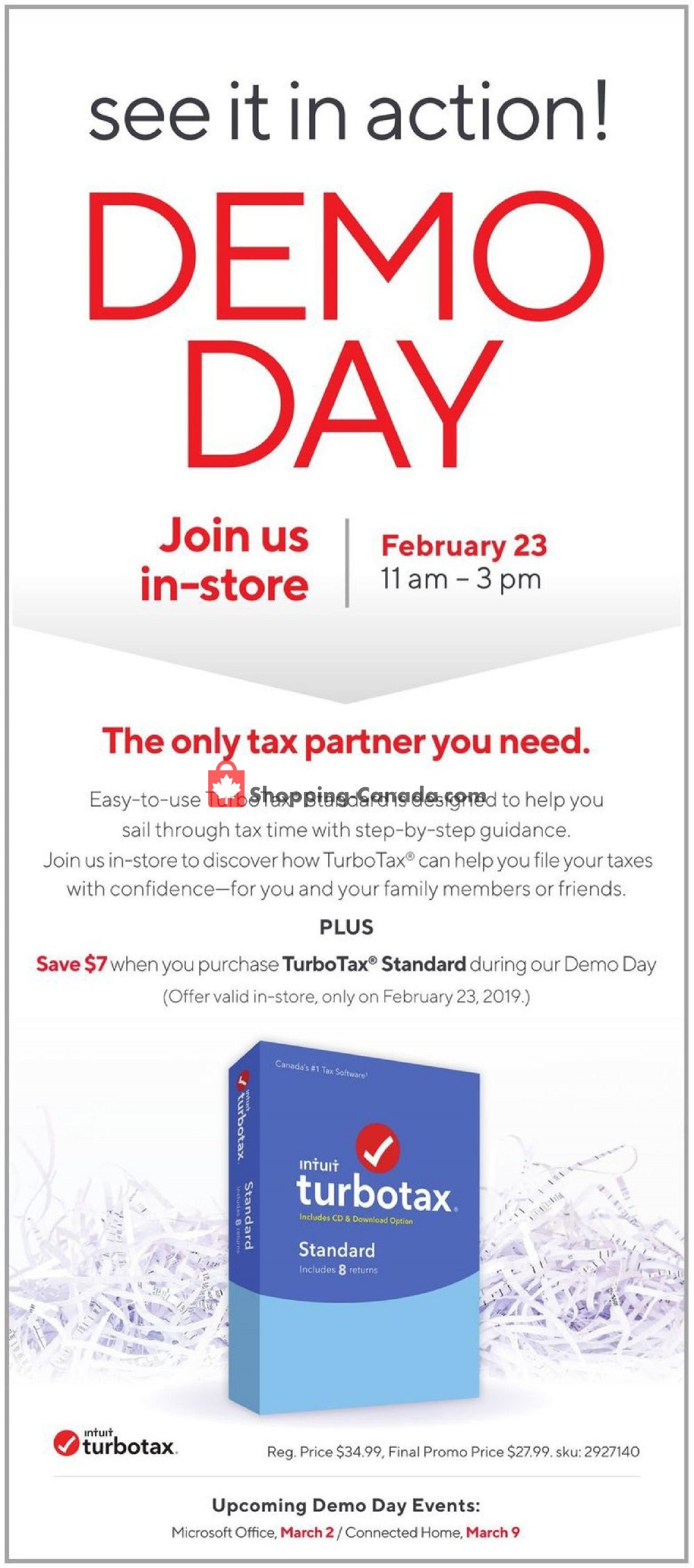 Staples flyer from Wednesday February 20, 2019 to Tuesday March 5, 2019 - page 7
