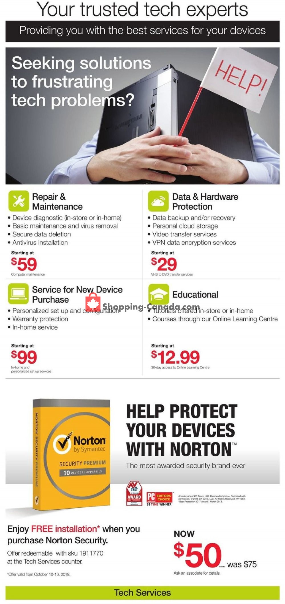 Staples flyer from Wednesday October 10, 2018 to Tuesday October 23, 2018 - page 15