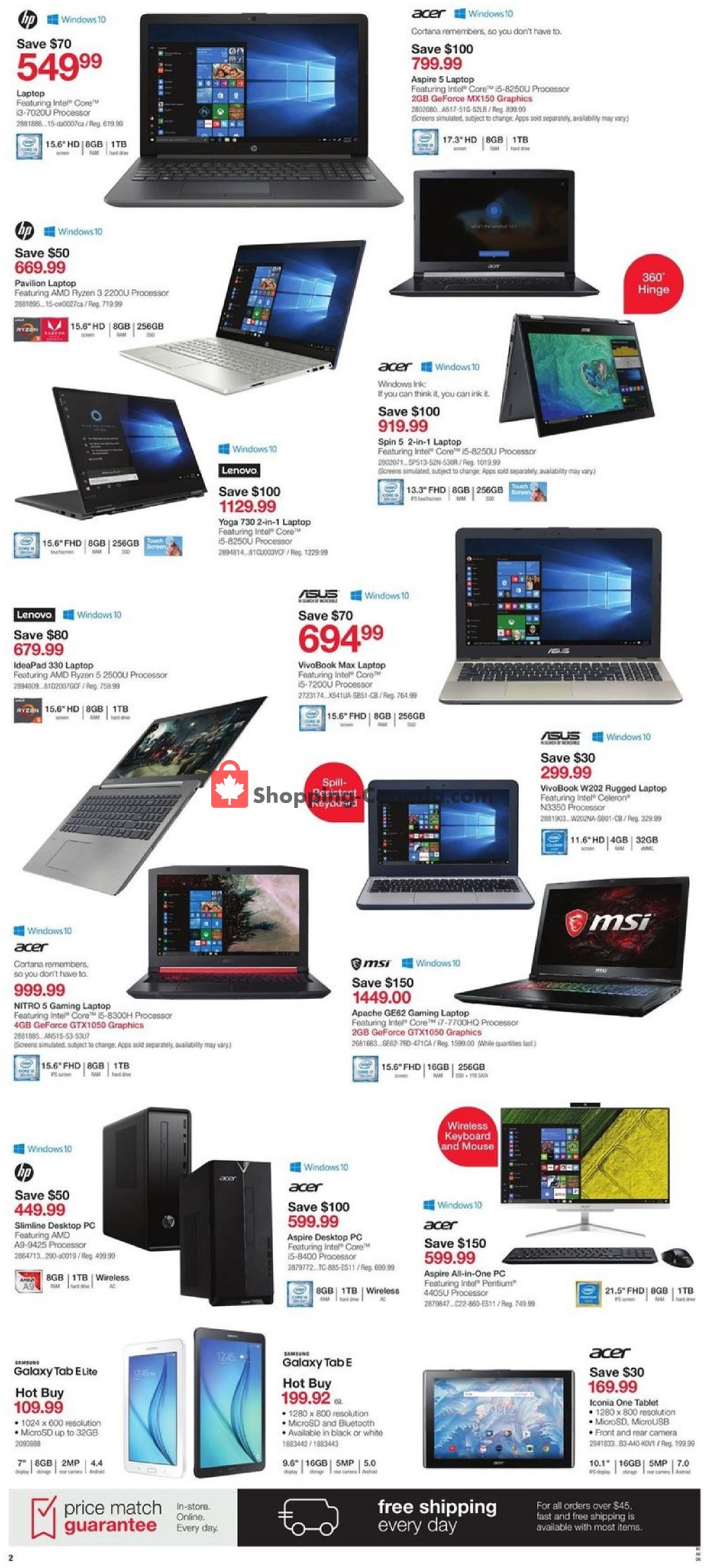 Staples flyer from Wednesday September 26, 2018 to Tuesday October 2, 2018 - page 3