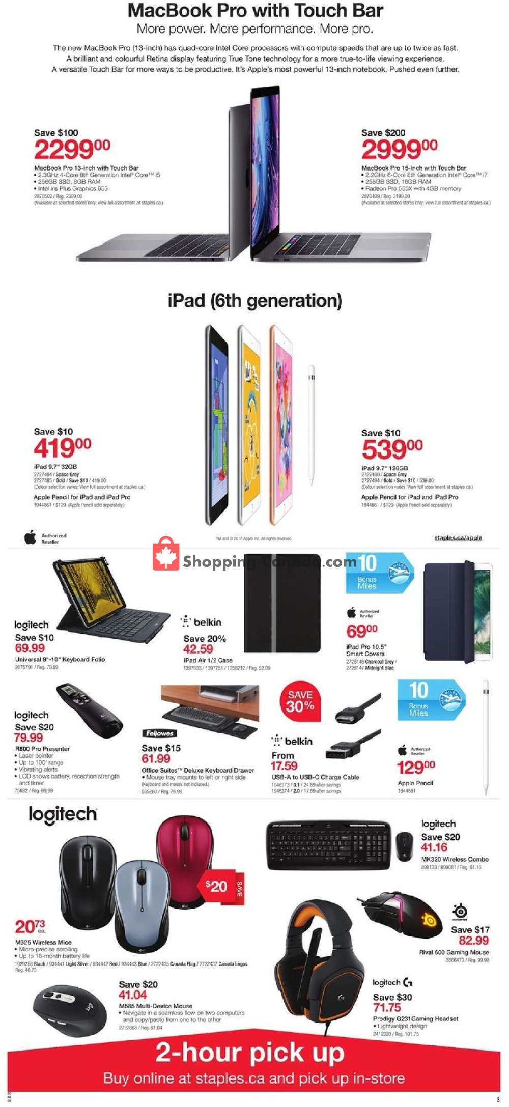 Staples flyer from Wednesday September 26, 2018 to Tuesday October 2, 2018 - page 5