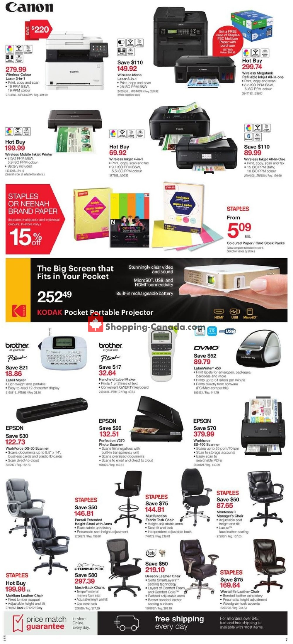 Staples flyer from Wednesday September 26, 2018 to Tuesday October 2, 2018 - page 9