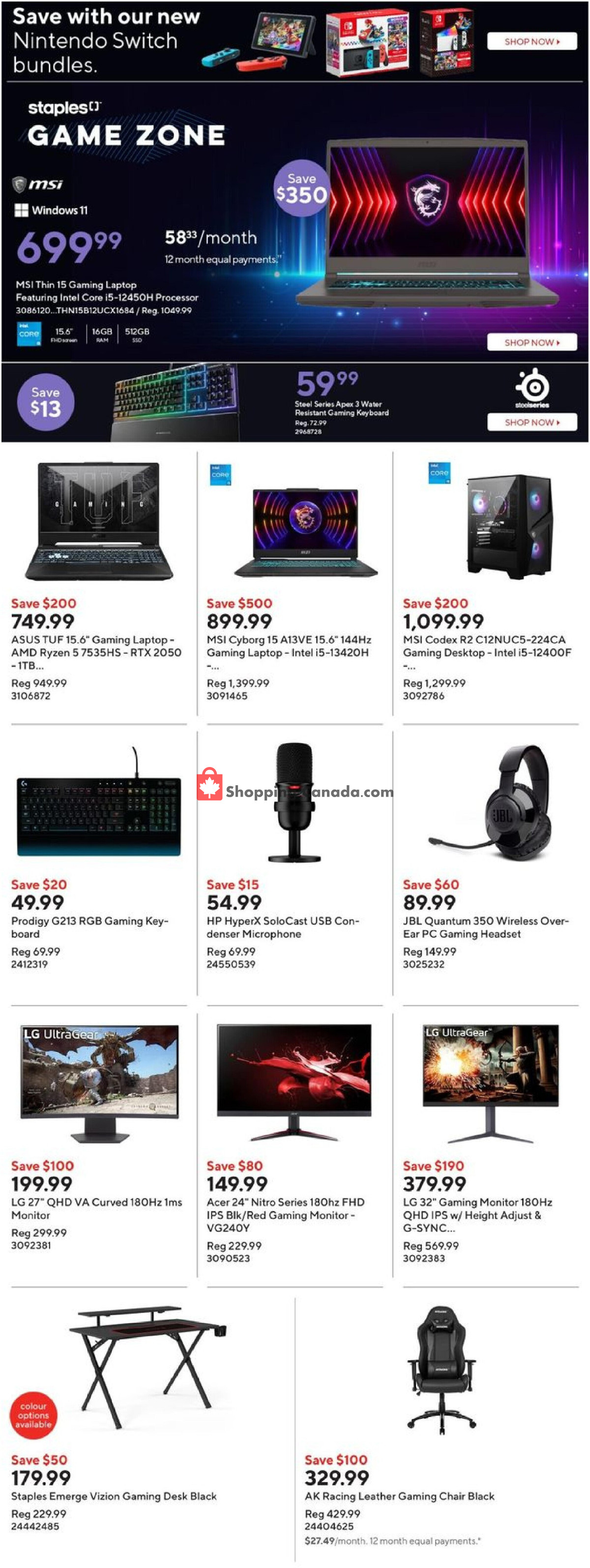 Staples flyer from Wednesday December 11, 2024 to Tuesday December 17, 2024 - page 18