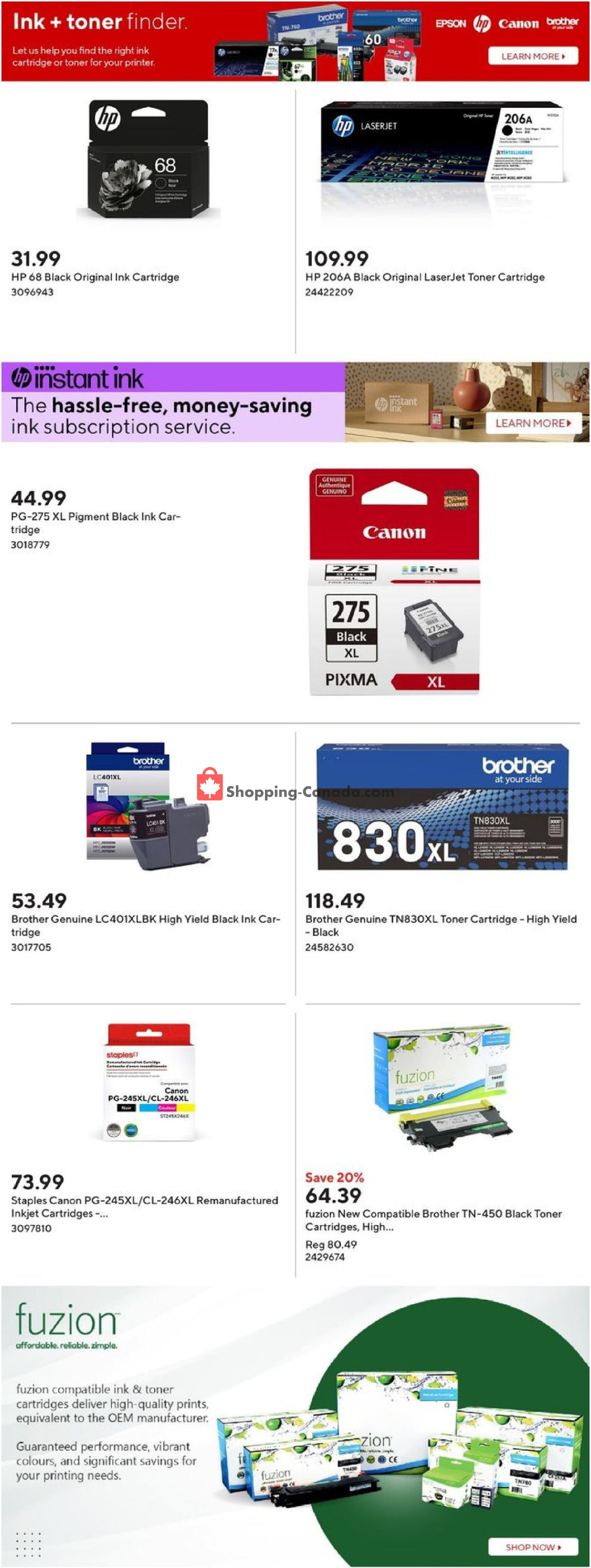 Staples flyer from Wednesday December 11, 2024 to Tuesday December 17, 2024 - page 20