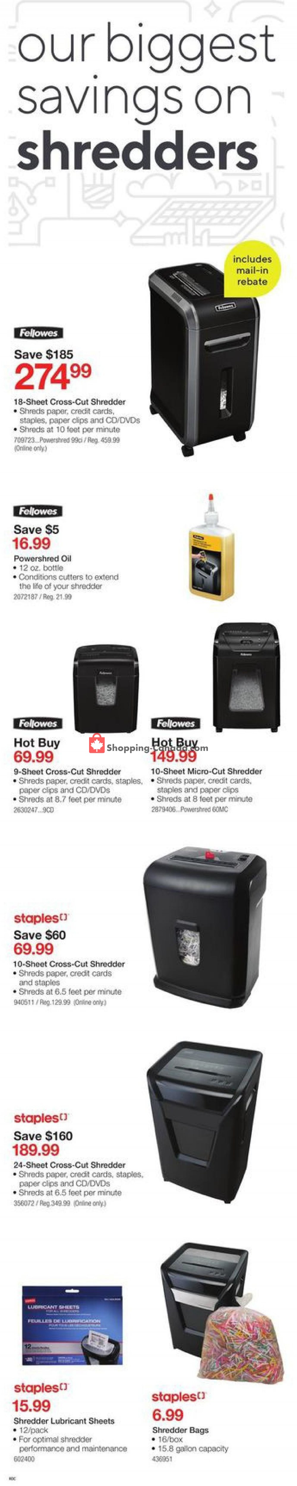 Staples flyer from Wednesday March 6, 2019 to Tuesday March 19, 2019 - page 2