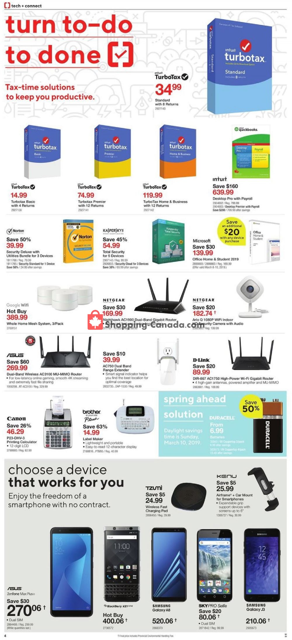 Staples flyer from Wednesday March 6, 2019 to Tuesday March 19, 2019 - page 5