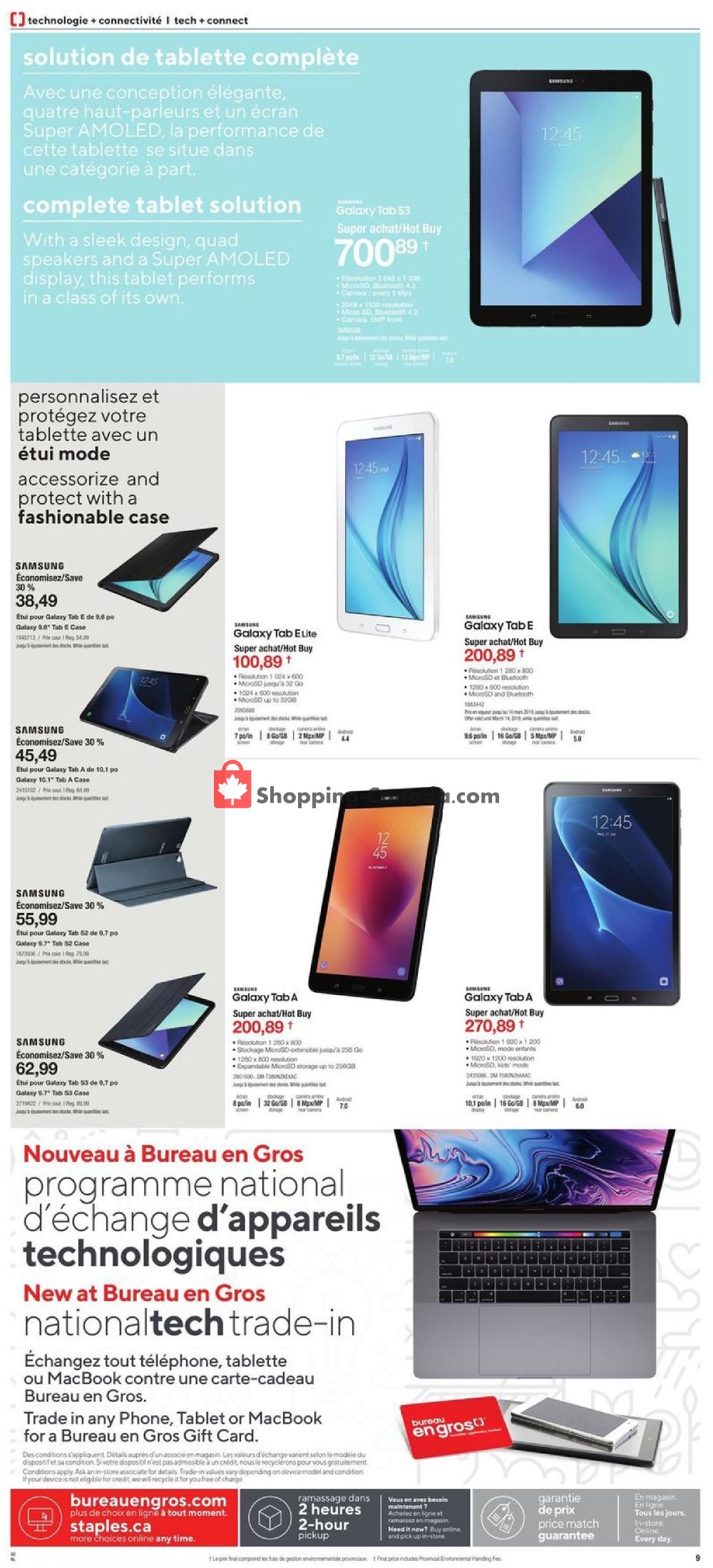 Staples flyer from Wednesday March 6, 2019 to Tuesday March 19, 2019 - page 10