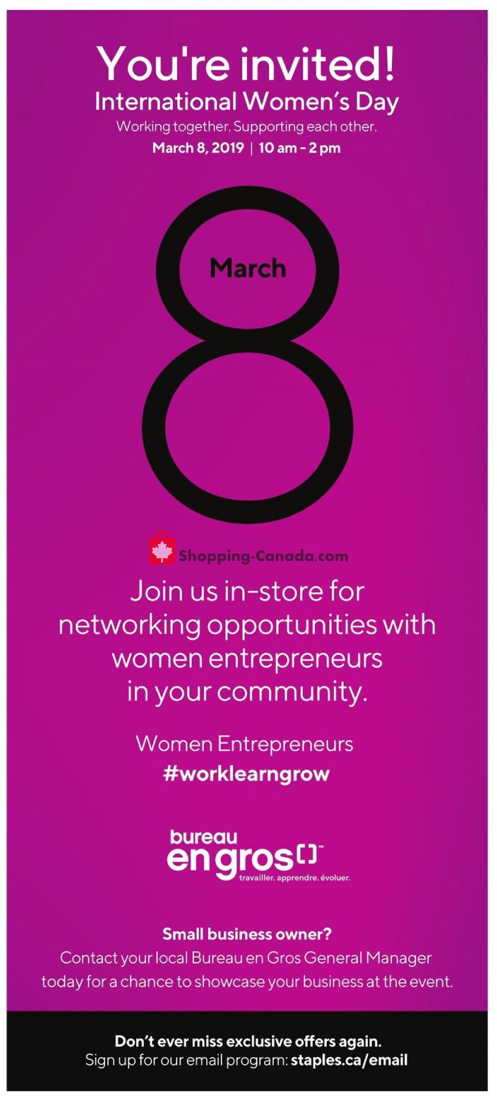 Staples flyer from Wednesday March 6, 2019 to Tuesday March 19, 2019 - page 12