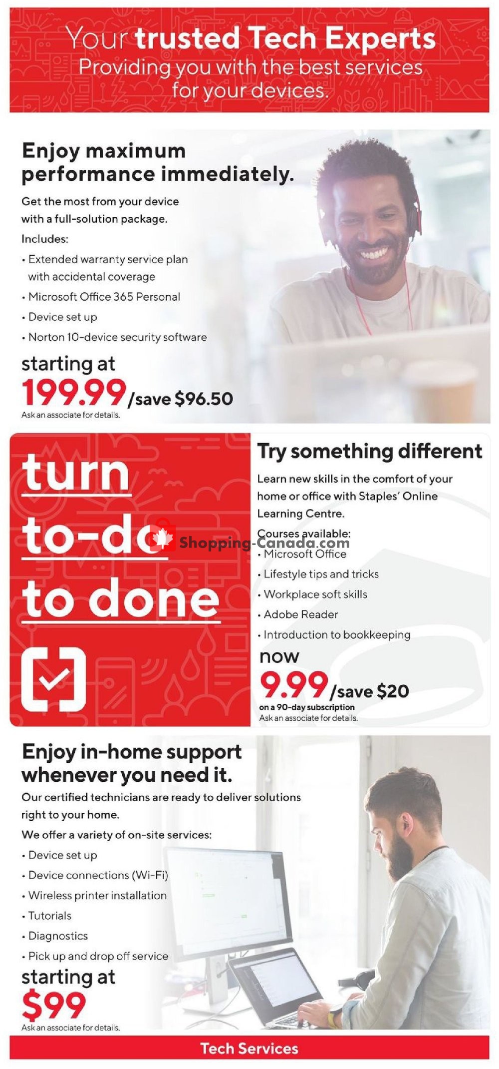 Staples flyer from Wednesday March 6, 2019 to Tuesday March 19, 2019 - page 13