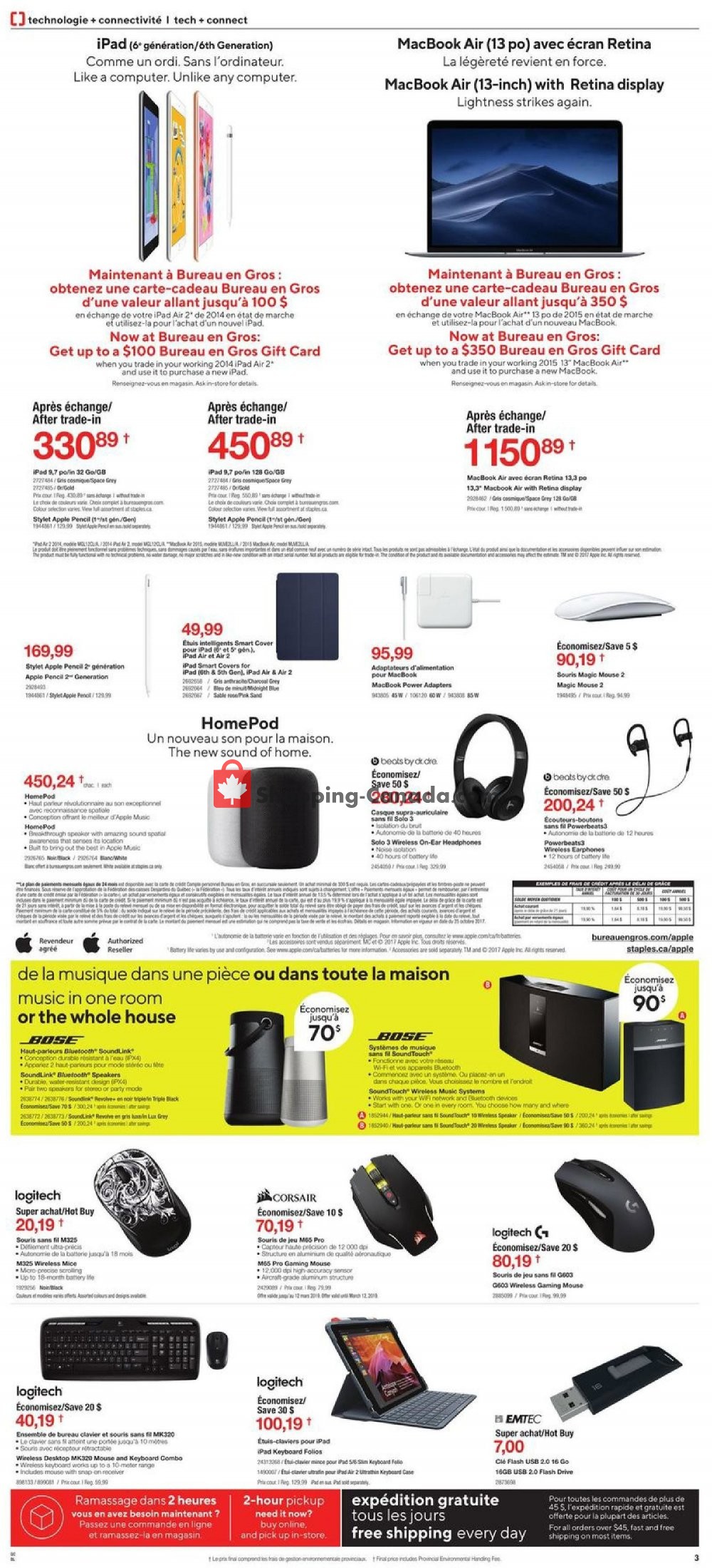 Staples flyer from Wednesday March 6, 2019 to Tuesday March 19, 2019 - page 4