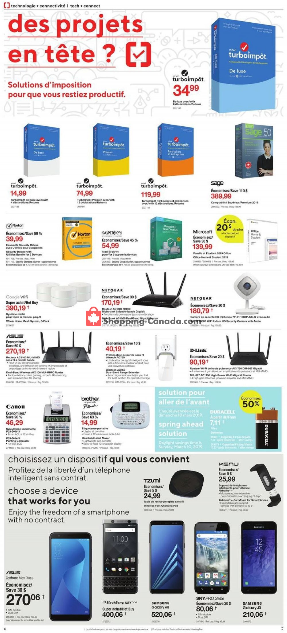 Staples flyer from Wednesday March 6, 2019 to Tuesday March 19, 2019 - page 5