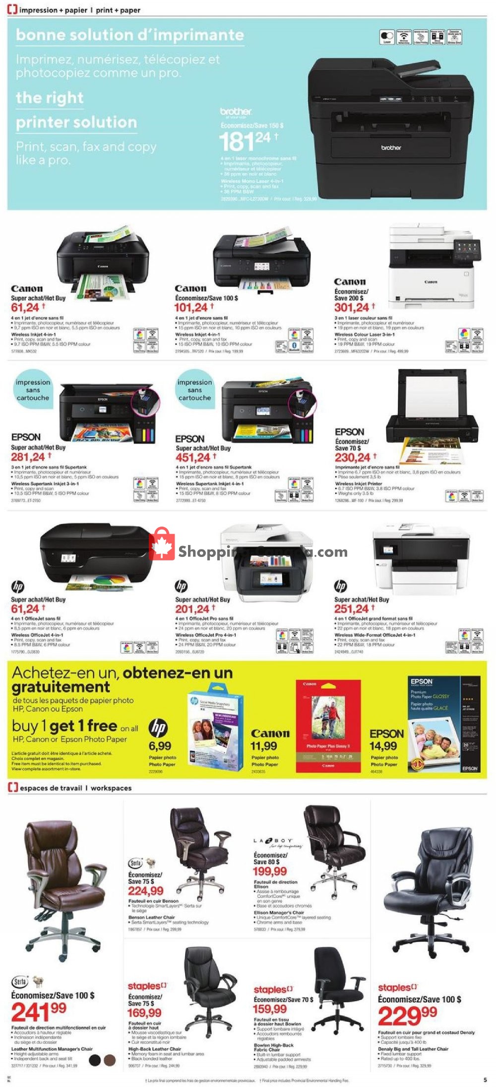 Staples flyer from Wednesday March 6, 2019 to Tuesday March 19, 2019 - page 6