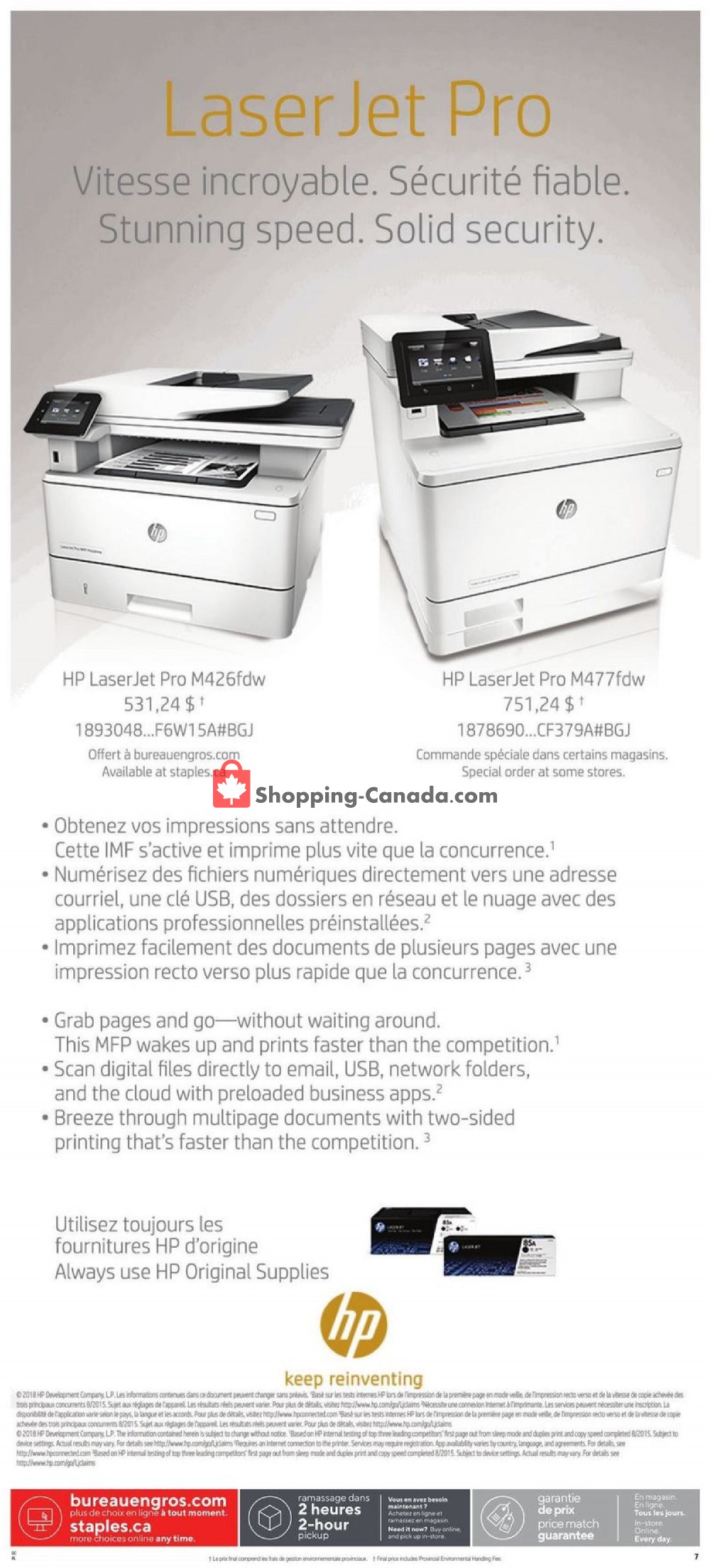 Staples flyer from Wednesday March 6, 2019 to Tuesday March 19, 2019 - page 8