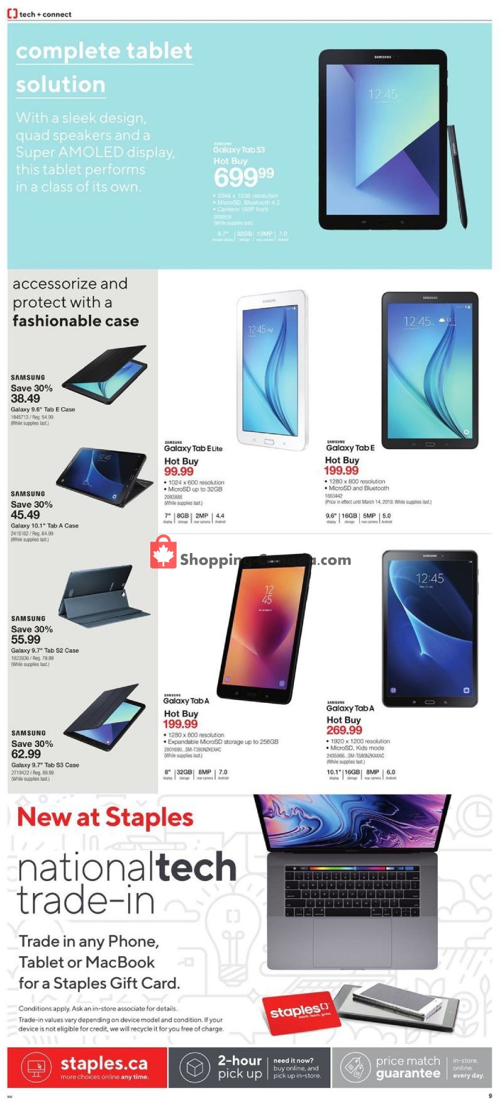 Staples flyer from Wednesday March 6, 2019 to Tuesday March 19, 2019 - page 10