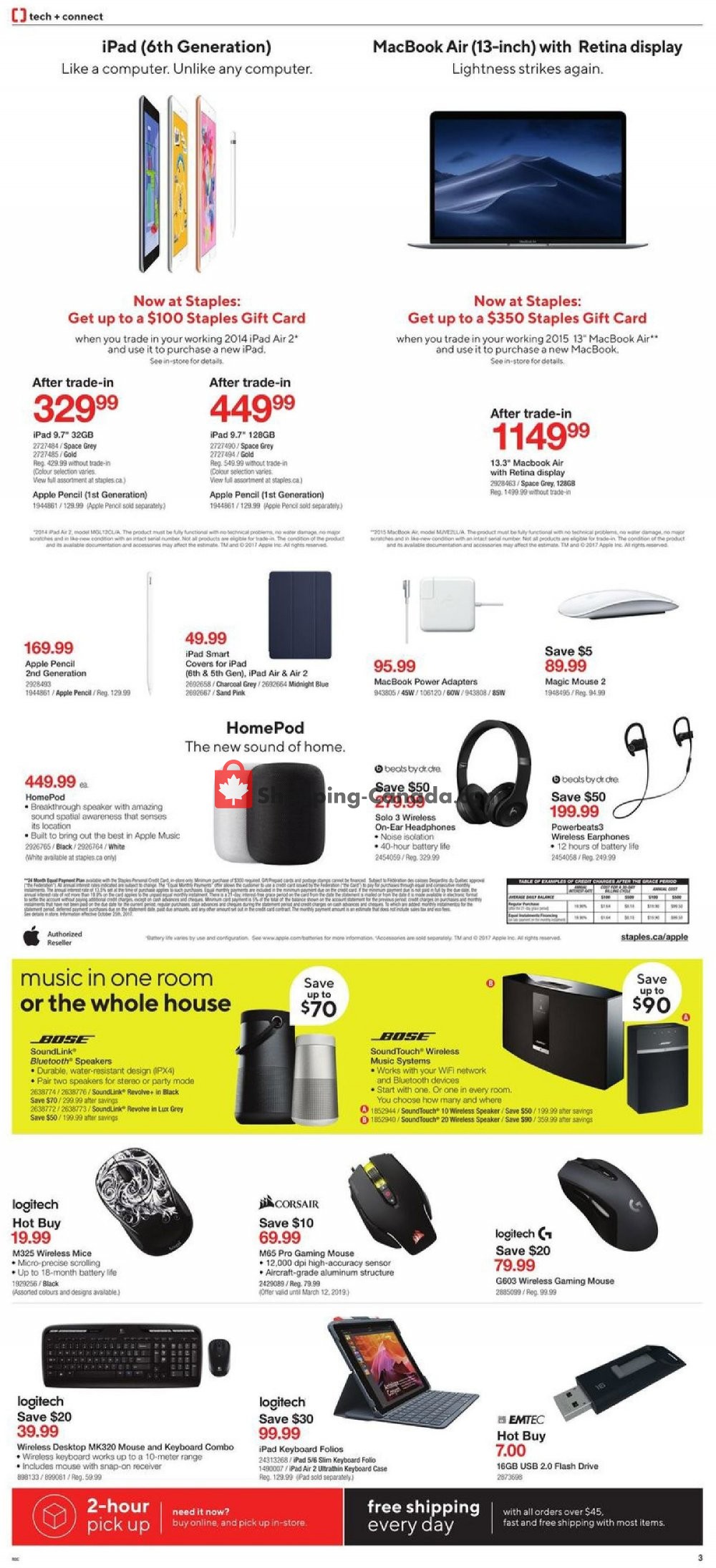Staples flyer from Wednesday March 6, 2019 to Tuesday March 19, 2019 - page 4