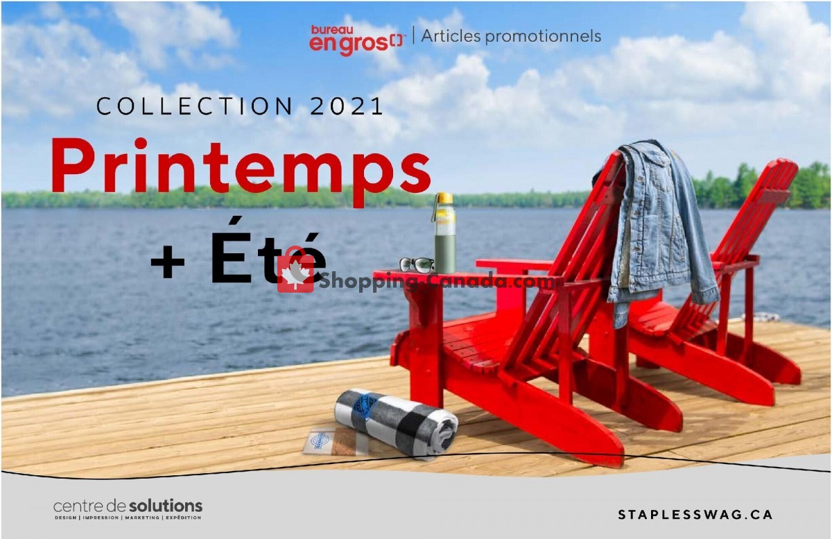 Staples flyer from Monday May 17, 2021 to Thursday September 30, 2021 - page 1