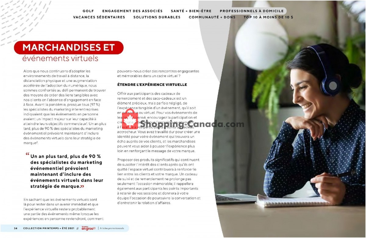 Staples flyer from Monday May 17, 2021 to Thursday September 30, 2021 - page 34