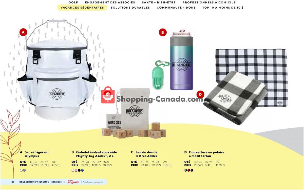 Staples flyer from Monday May 17, 2021 to Thursday September 30, 2021 - page 38
