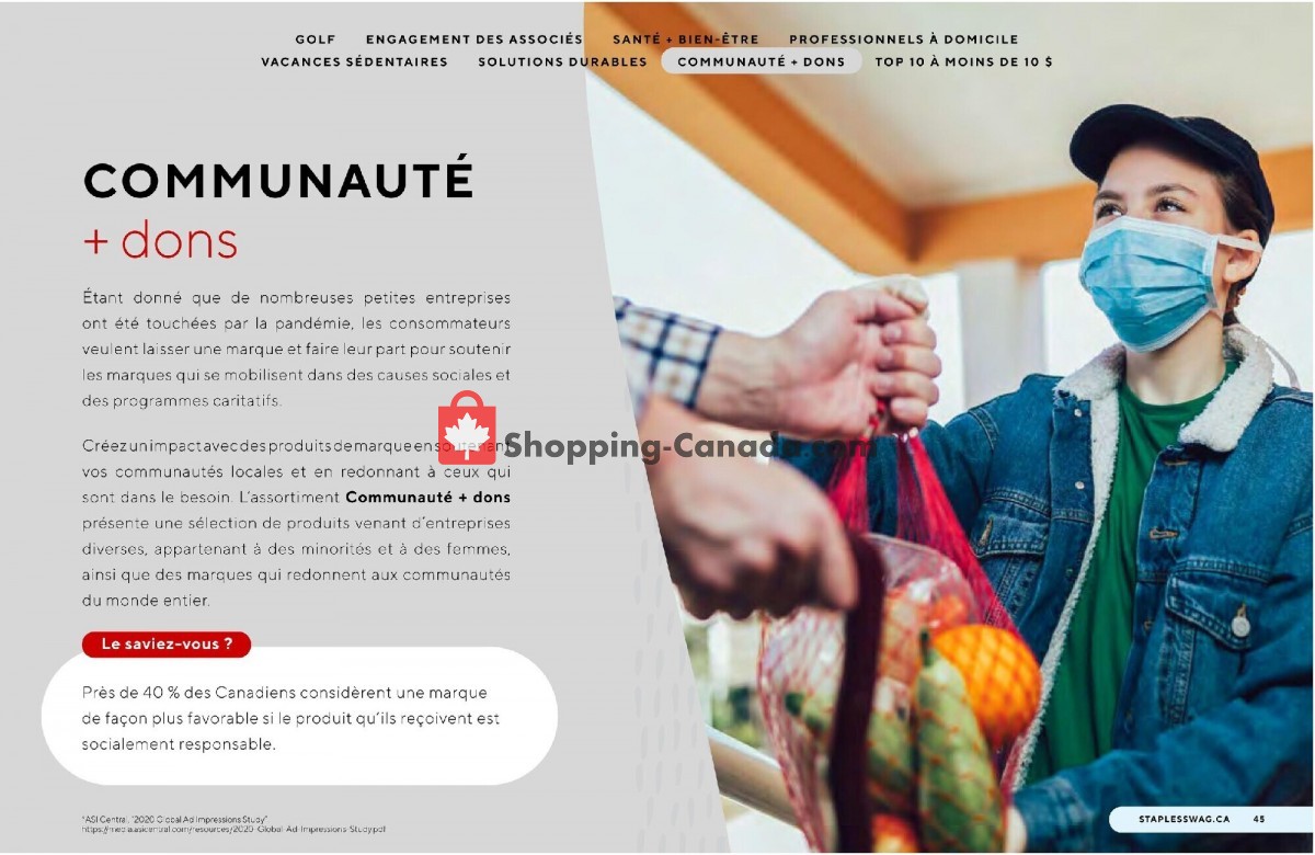 Staples flyer from Monday May 17, 2021 to Thursday September 30, 2021 - page 45