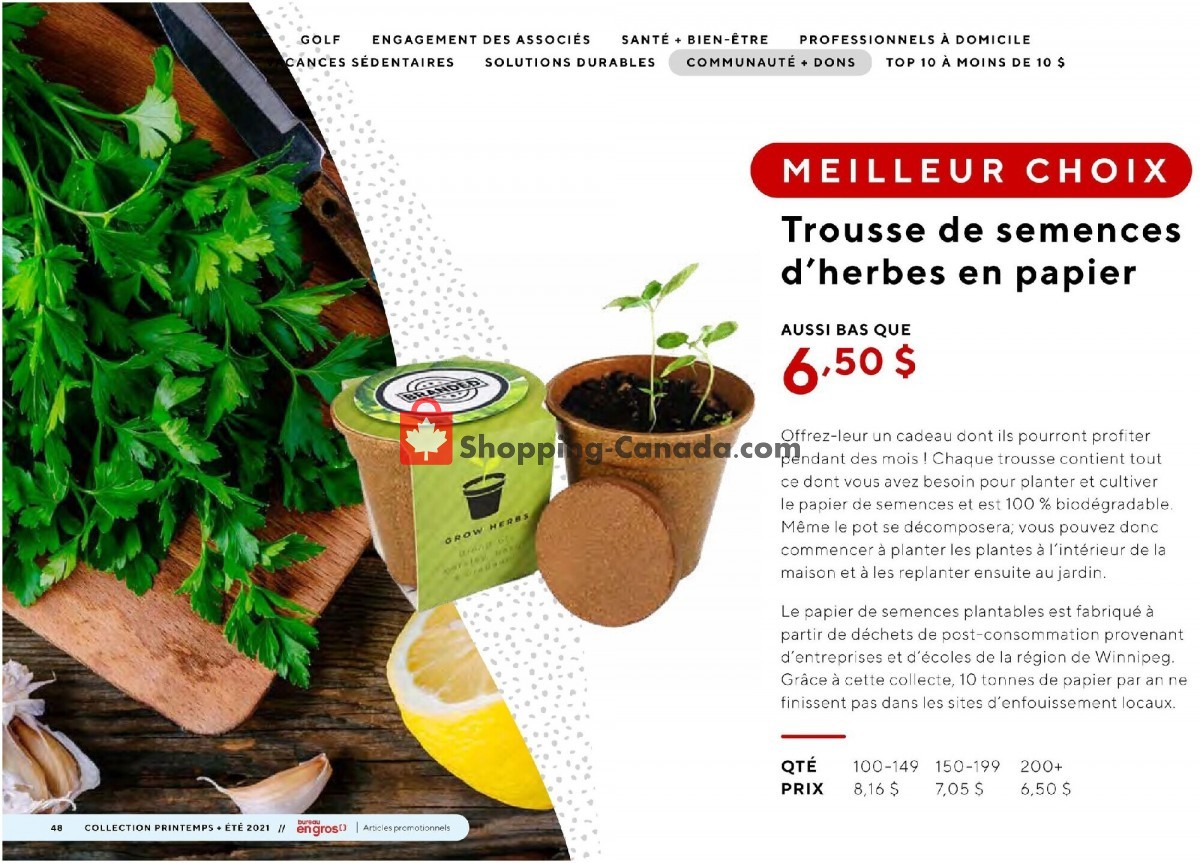Staples flyer from Monday May 17, 2021 to Thursday September 30, 2021 - page 48
