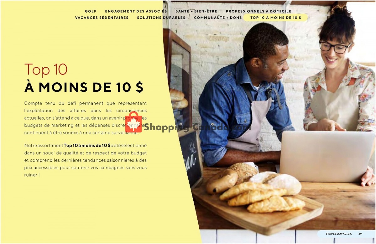 Staples flyer from Monday May 17, 2021 to Thursday September 30, 2021 - page 49